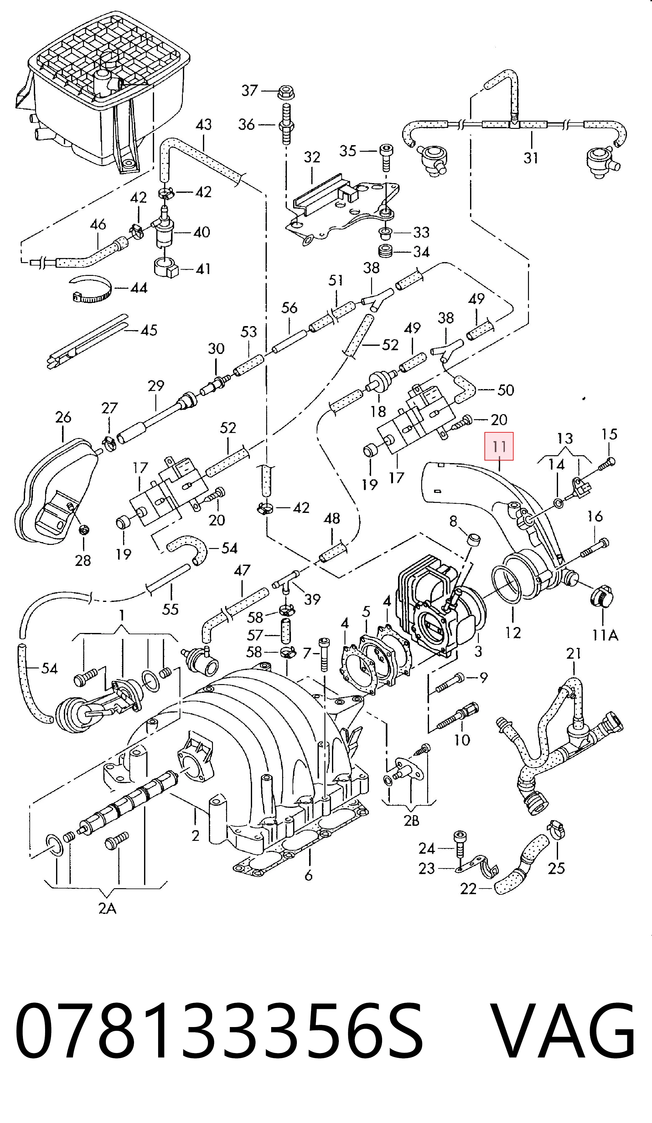 078133356S VAG Cano derivado de ar