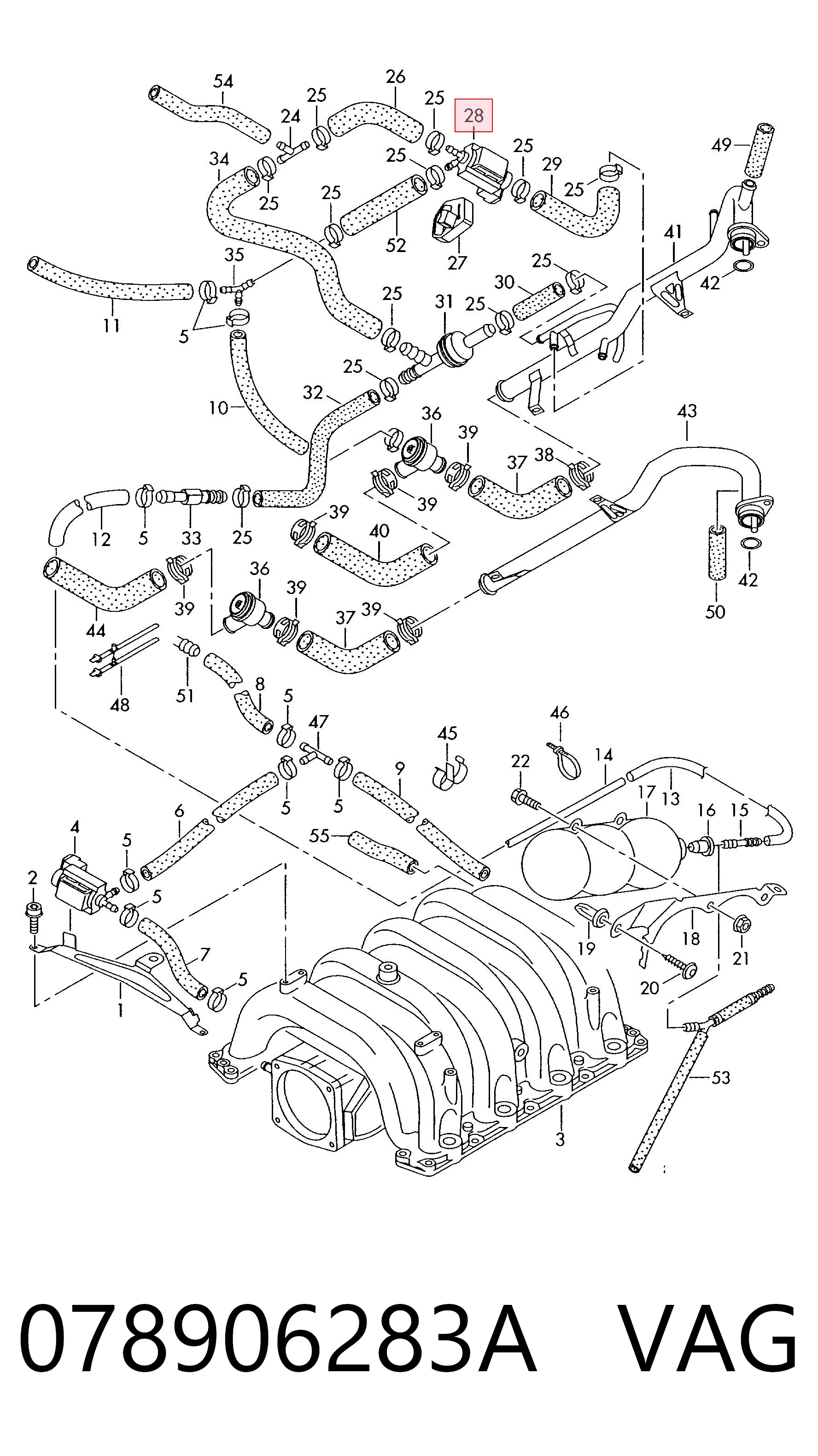 Válvula de comutação do sistema de fornecimento de ar Bentley 078906283C preço, a partir de 64,13 USD