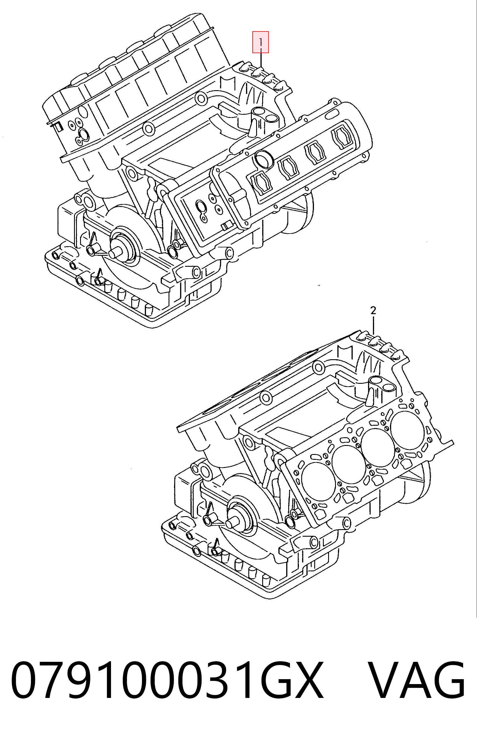 079100031GX VAG