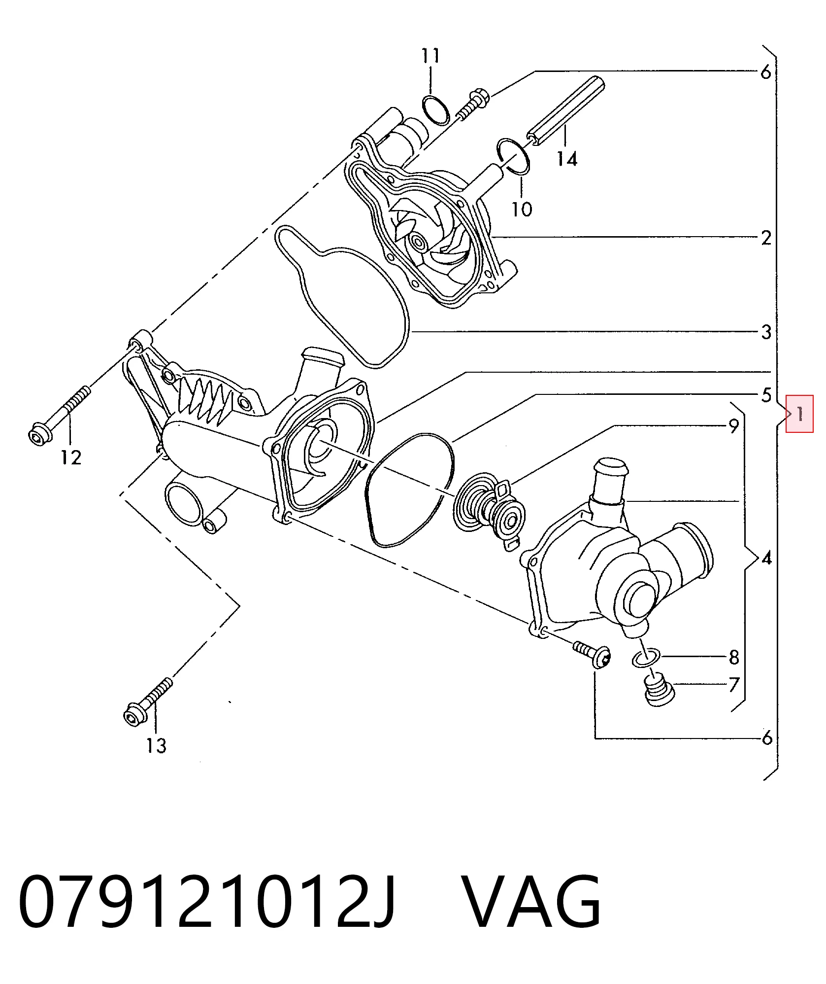 079121012J VAG