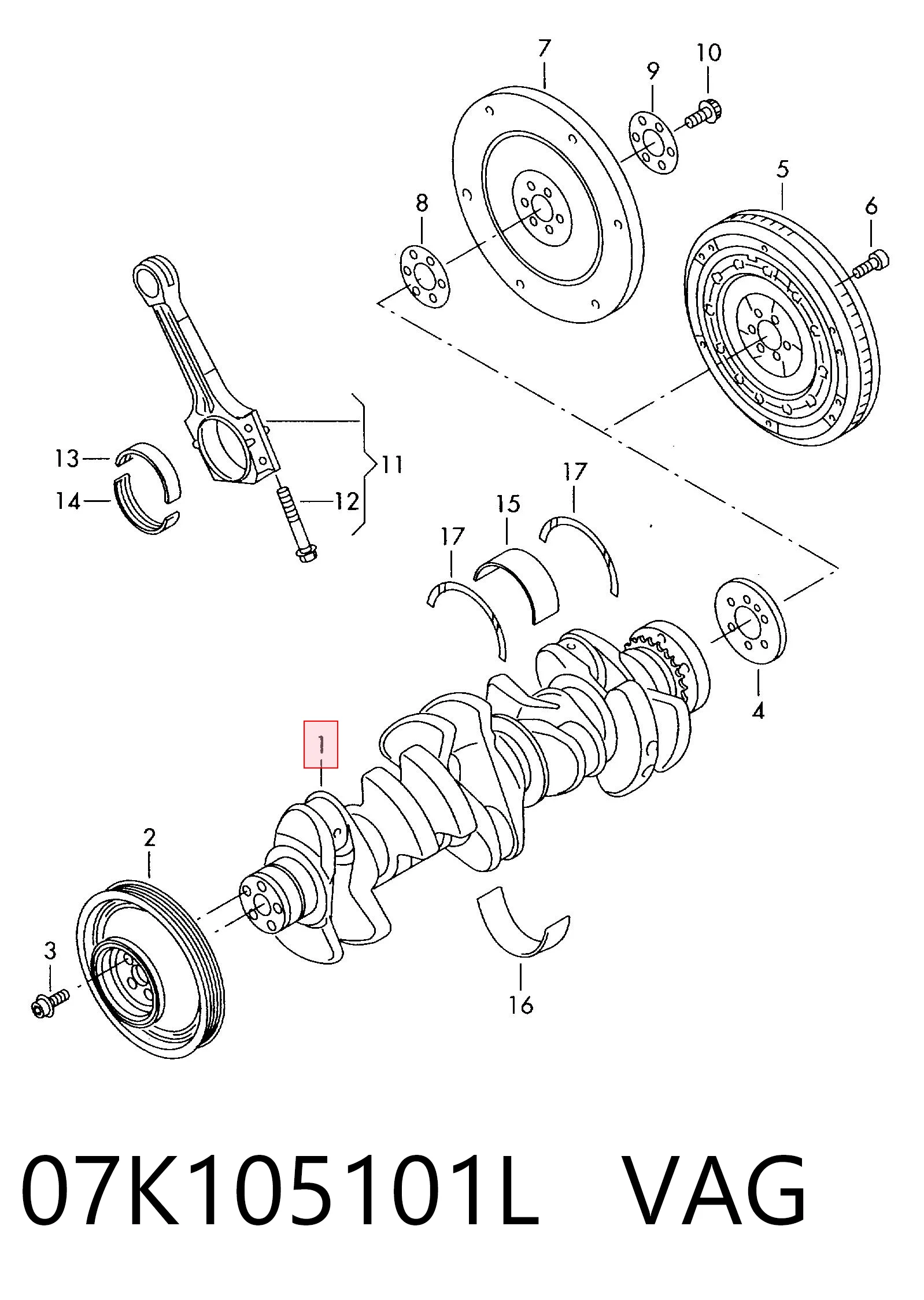 07K105101L VAG