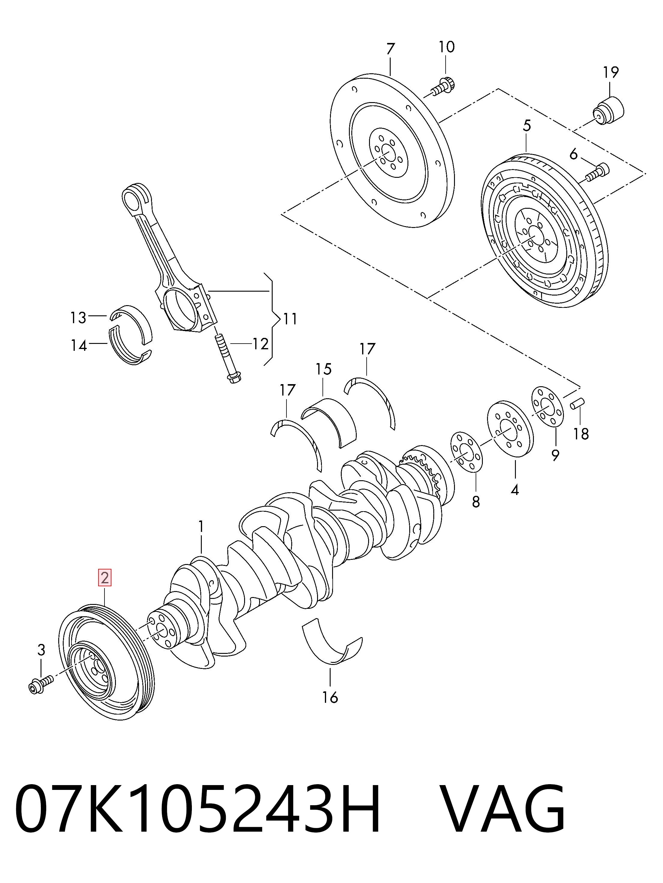 07K105243H VAG