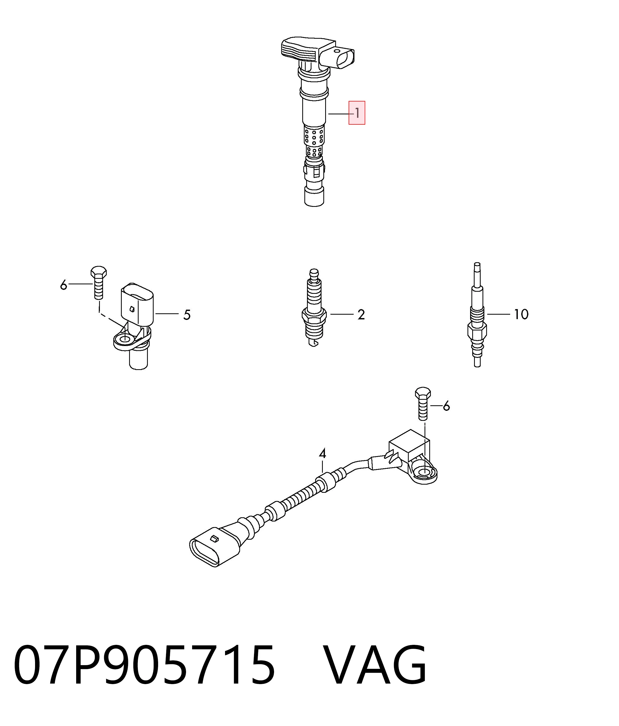 07P905715 VAG