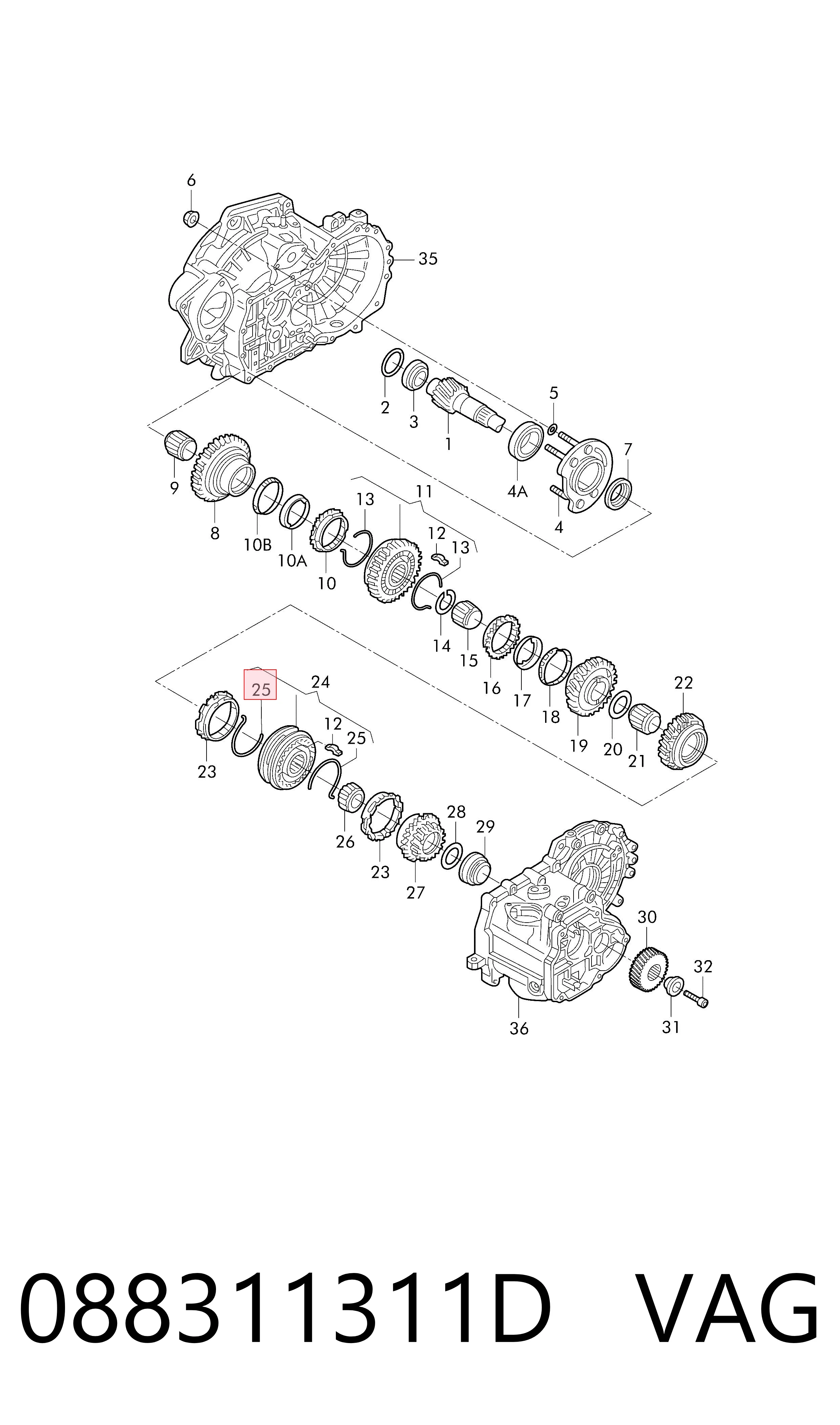 088311311D VAG 