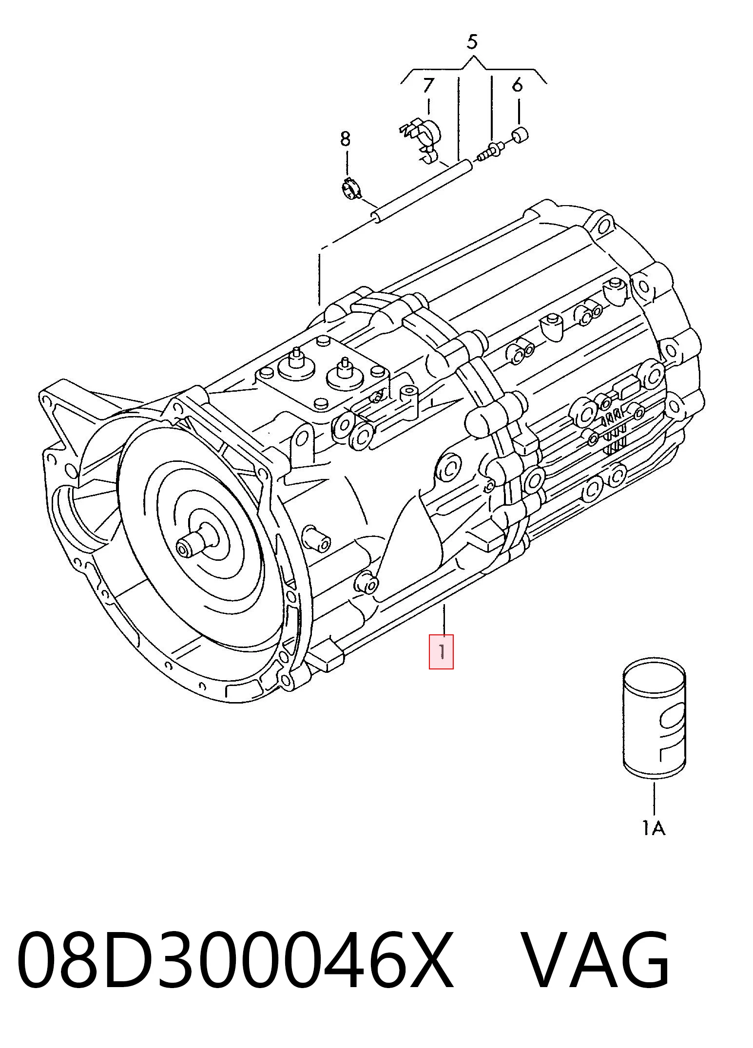 Caixa de Mudança montada (caixa mecânica de velocidades) para Audi Q7 4LB