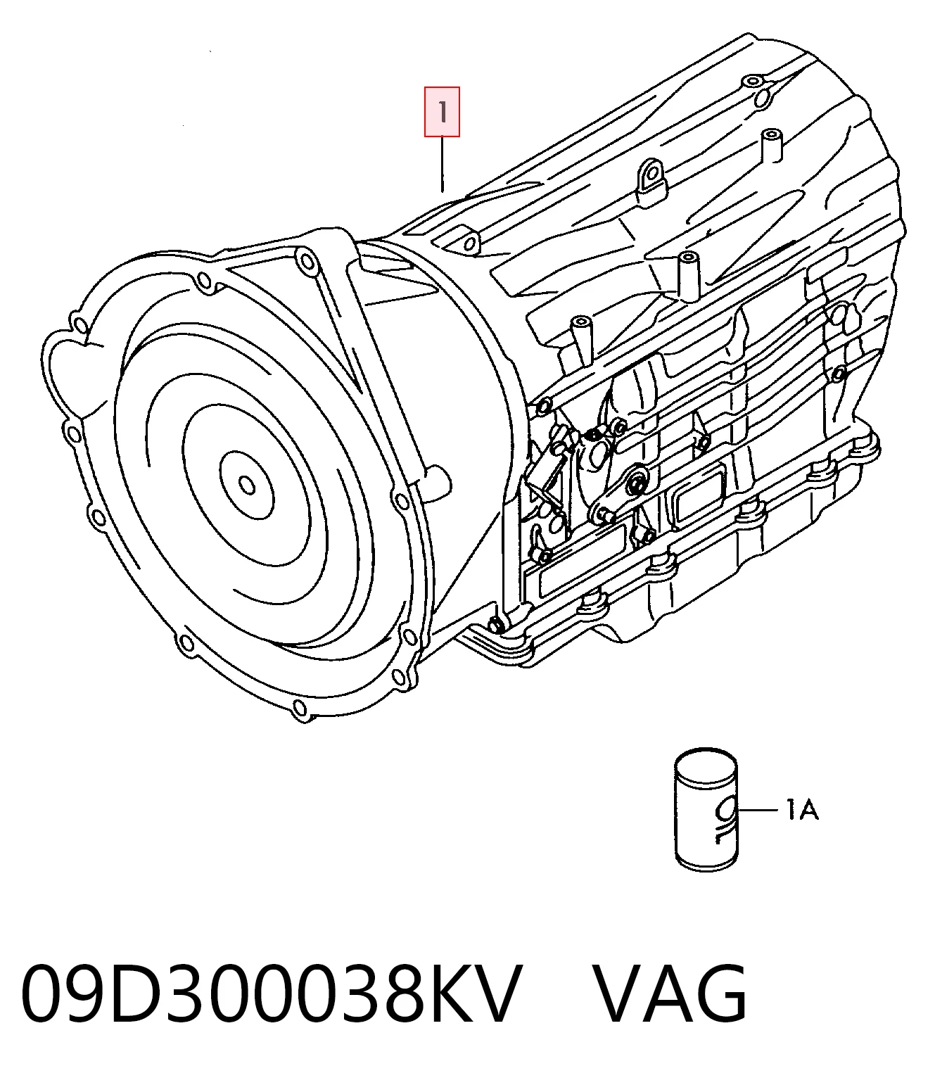 09D300038KV VAG