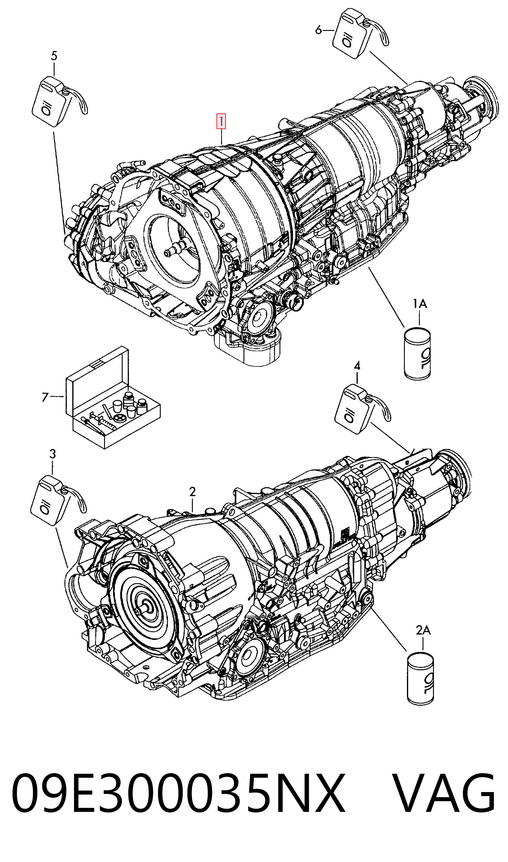 Caixa Automática de Mudança montada para Audi A8 D3 4E2, 4E8