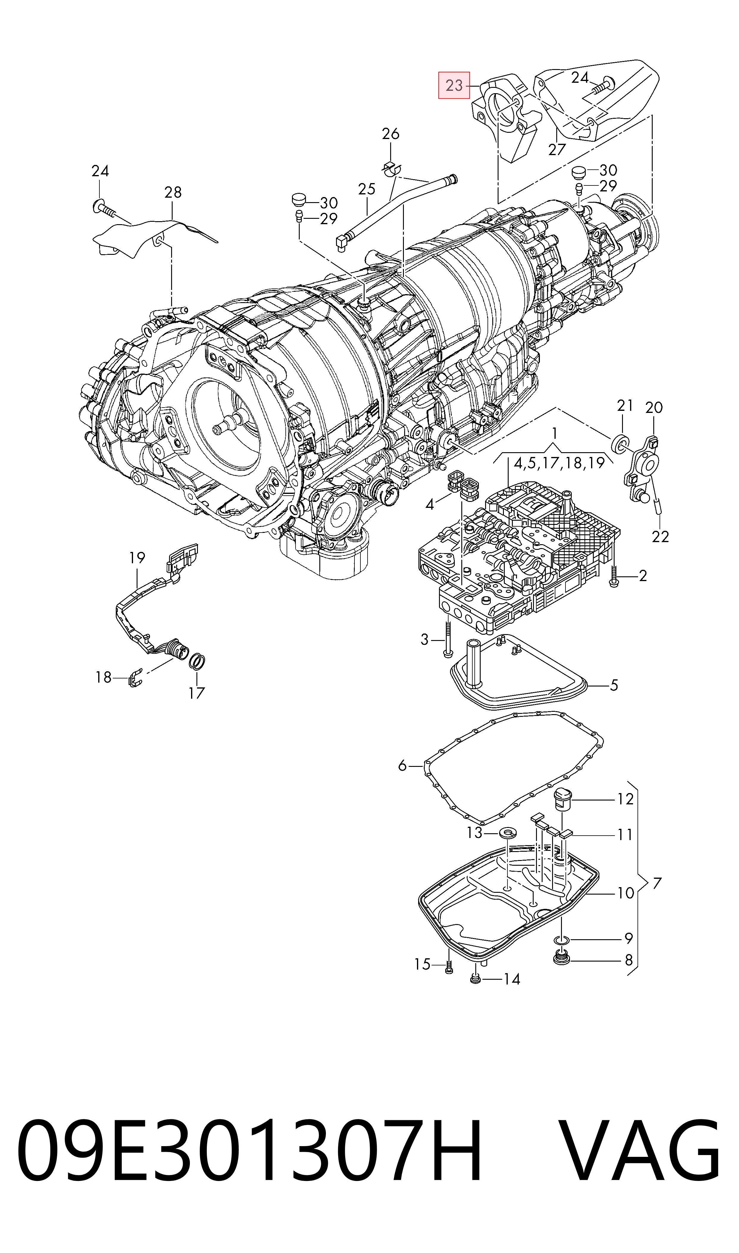 09E301307H VAG