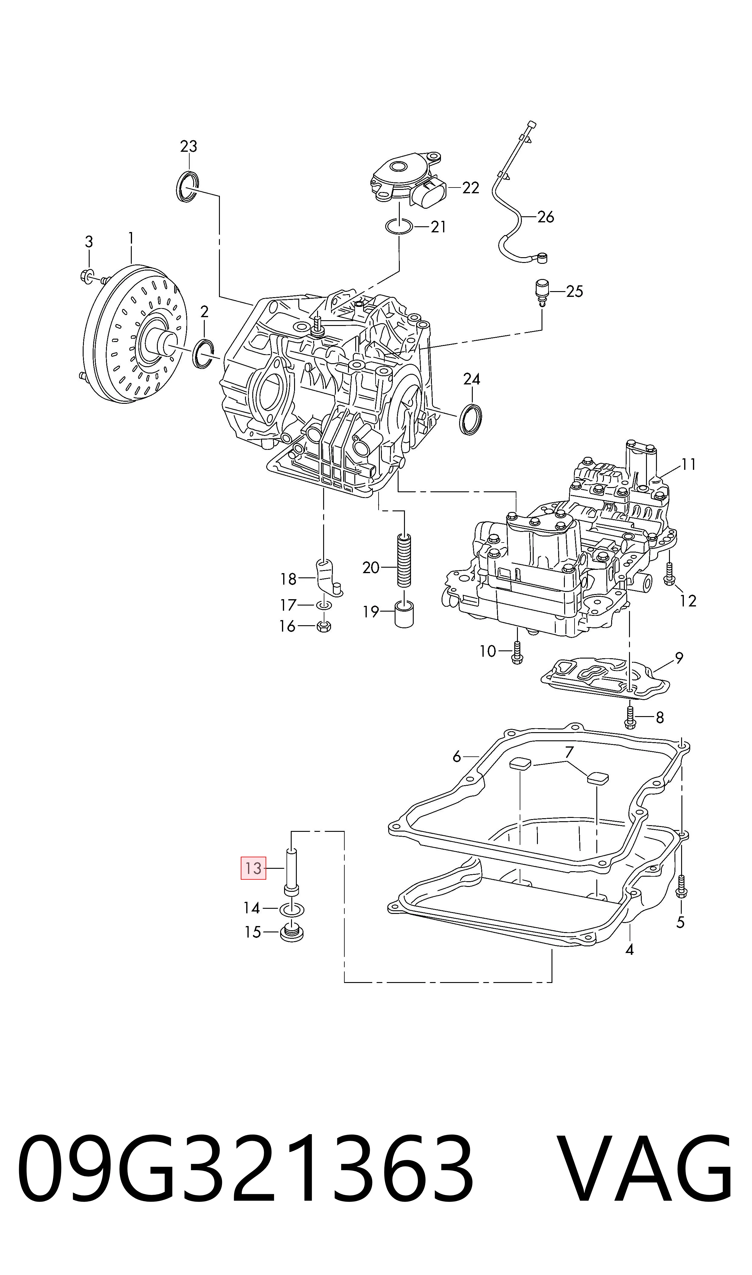  VAG 09G321363 preço, a partir de 58,99 USD