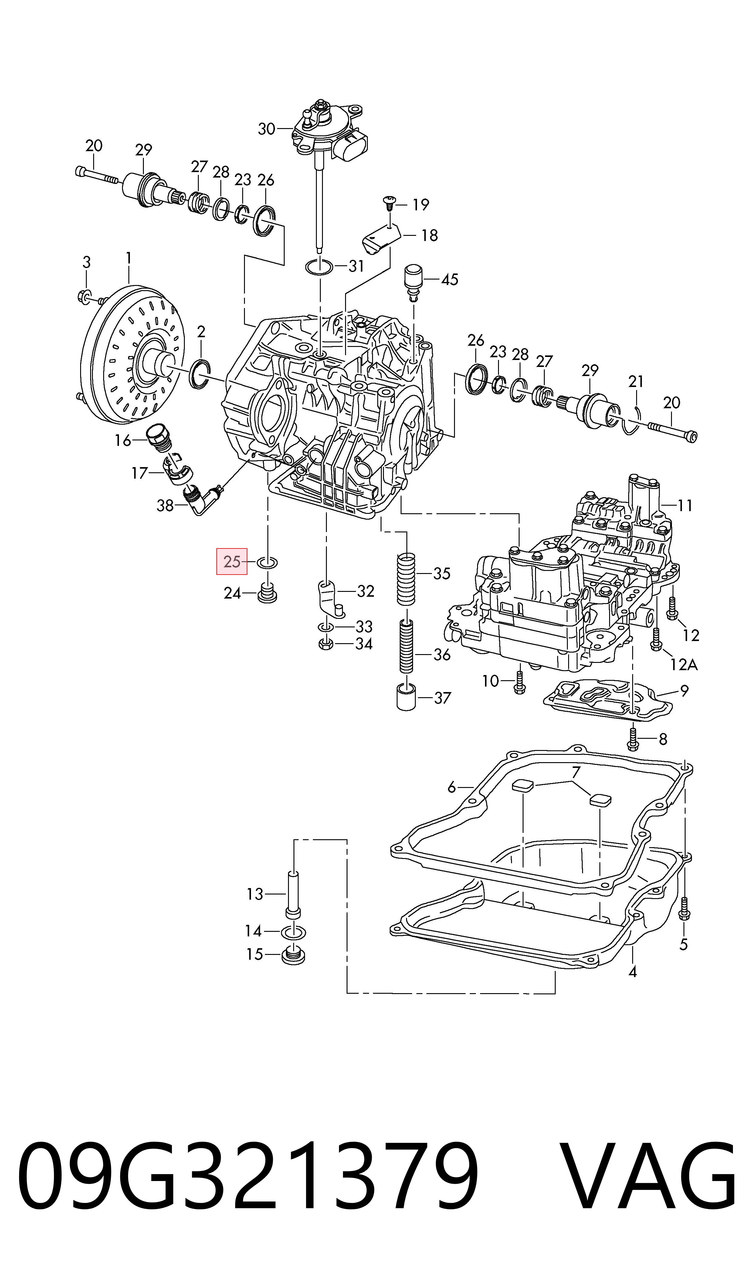 Vedante de rolha de panela de motor VAG 09G321379 preço, a partir de 0,32 USD