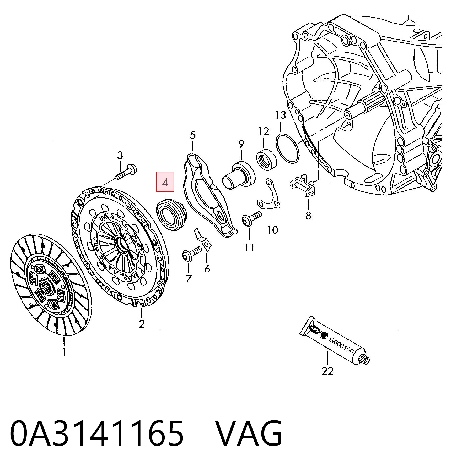 0A3141165 VAG