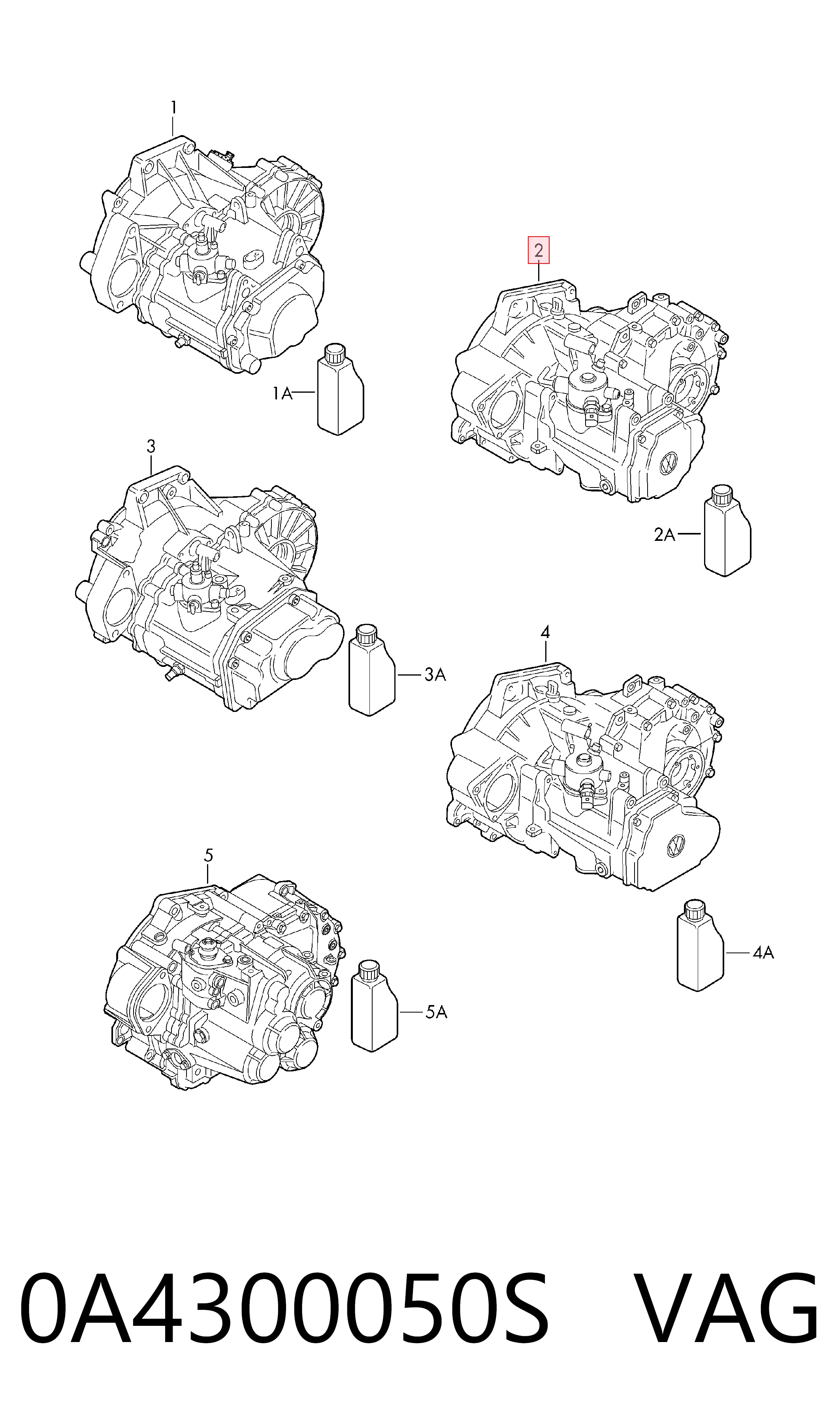 0A4300050S VAG