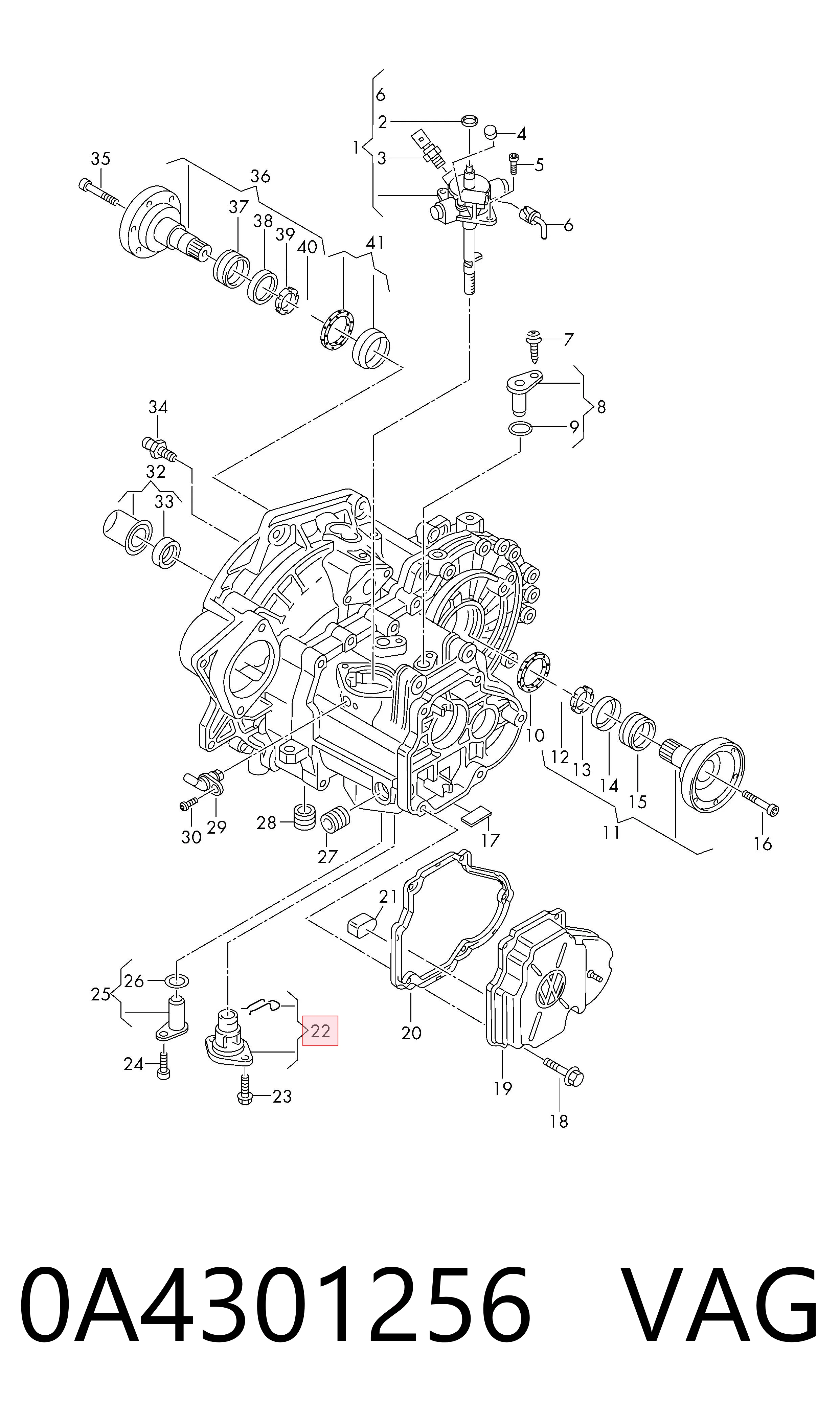 0A4301256 VAG