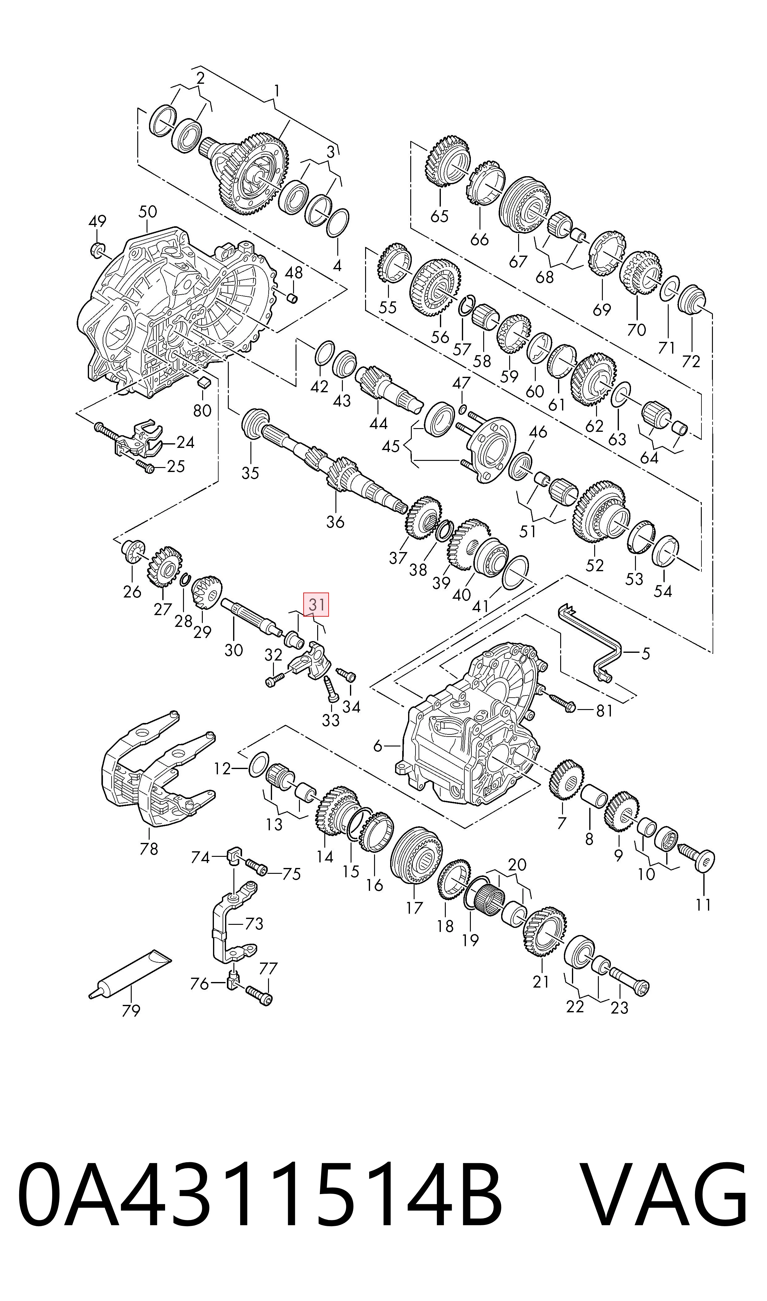 0A4311514B VAG 