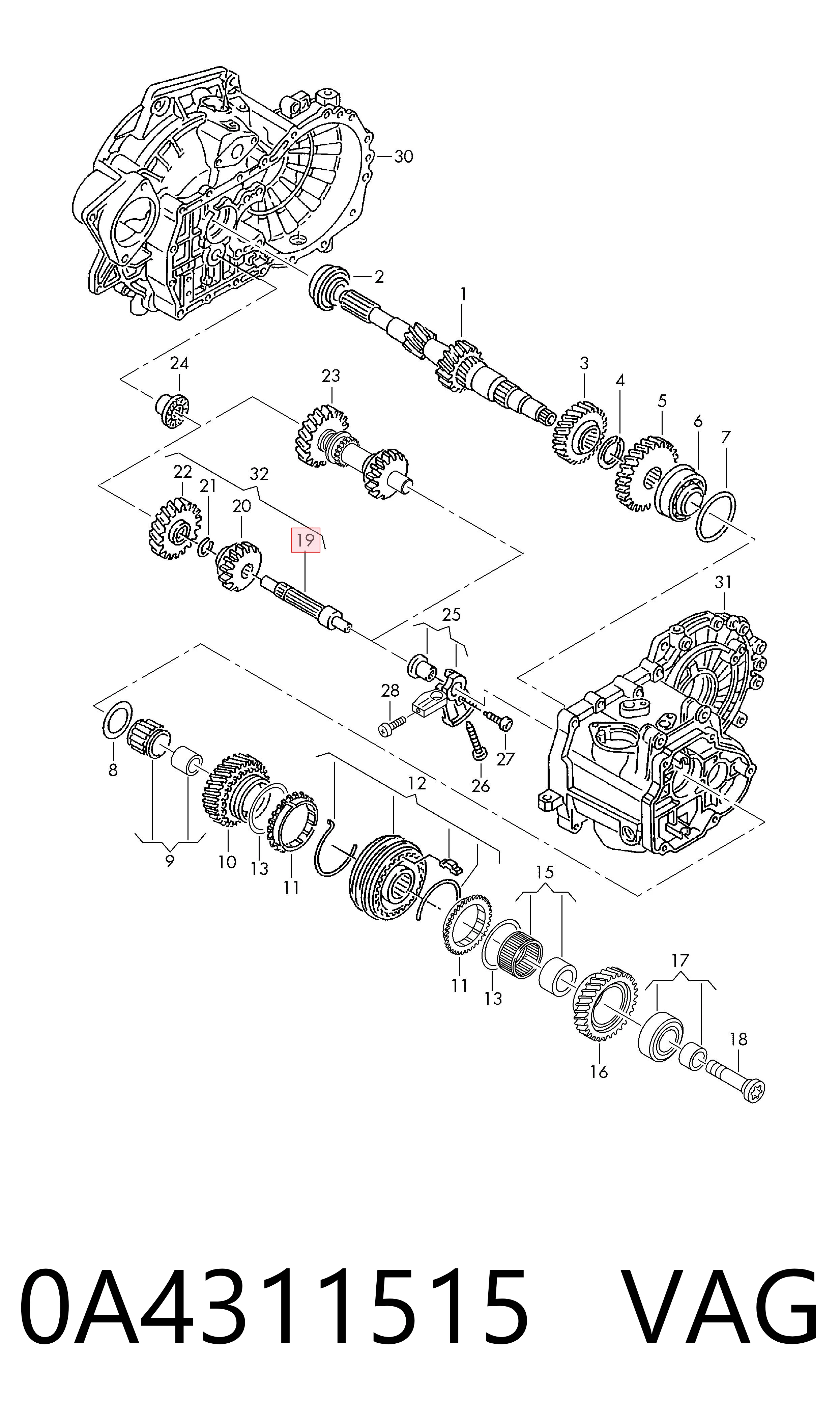 0A4311515 VAG