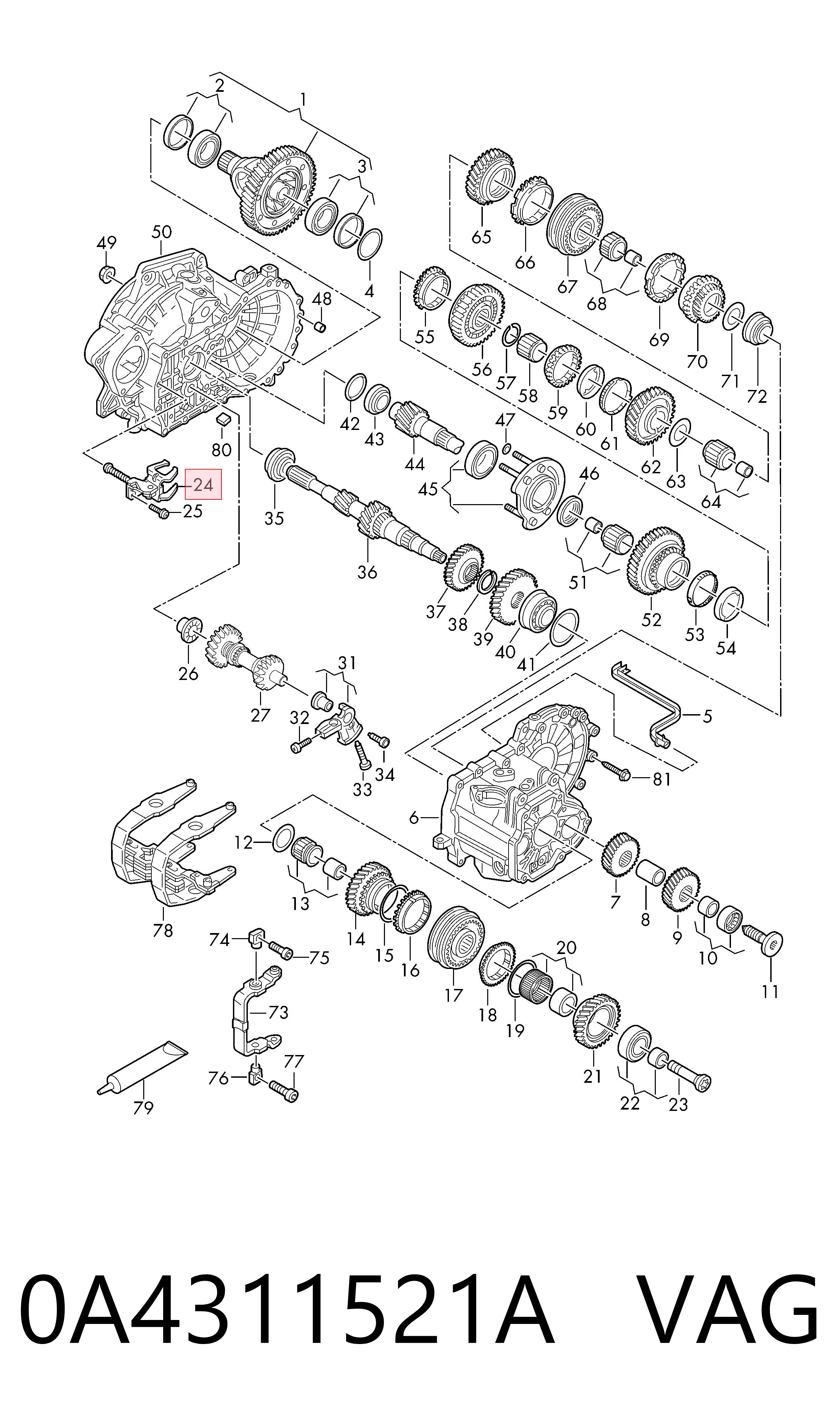 0A4311521A VAG