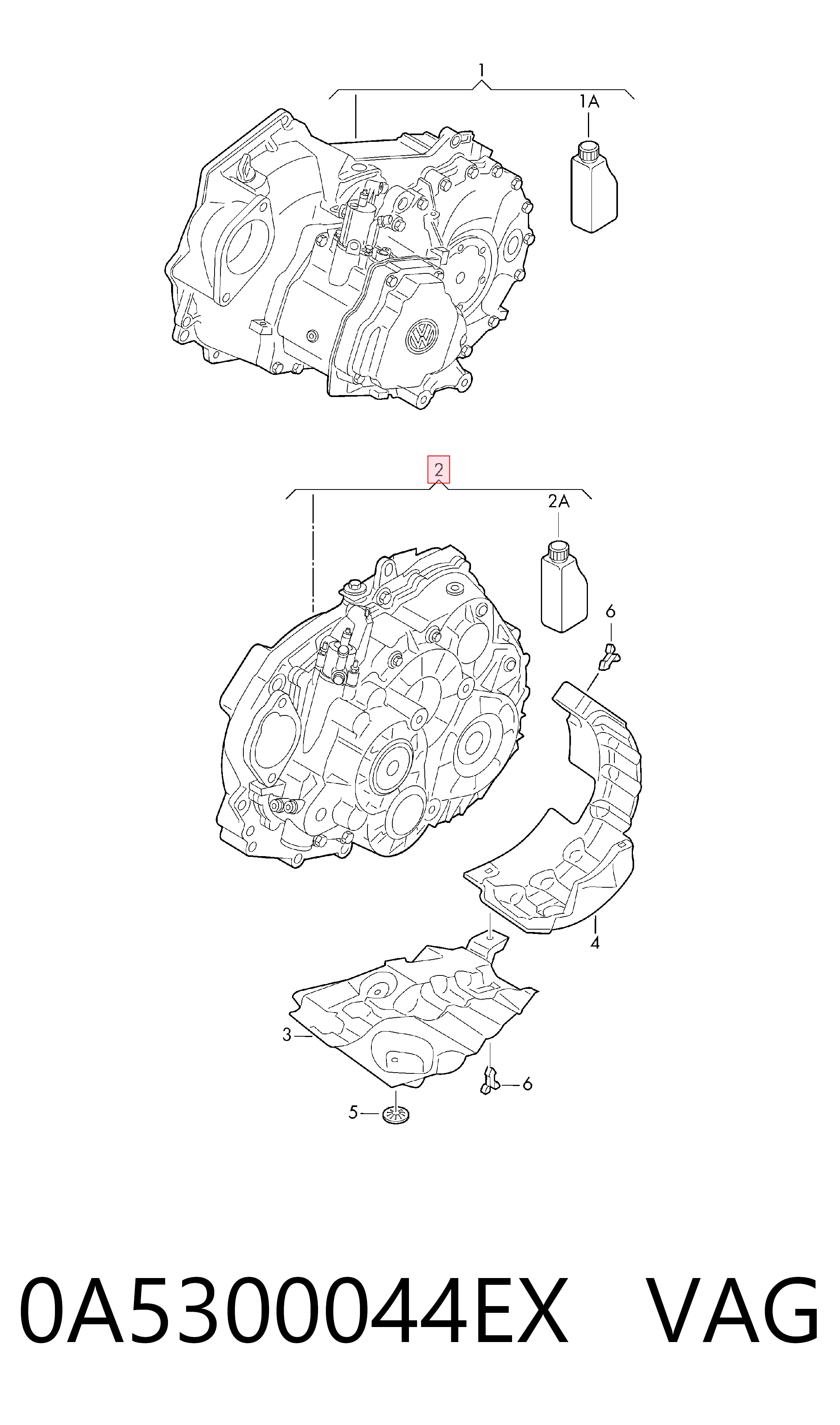 0A5300044EX VAG