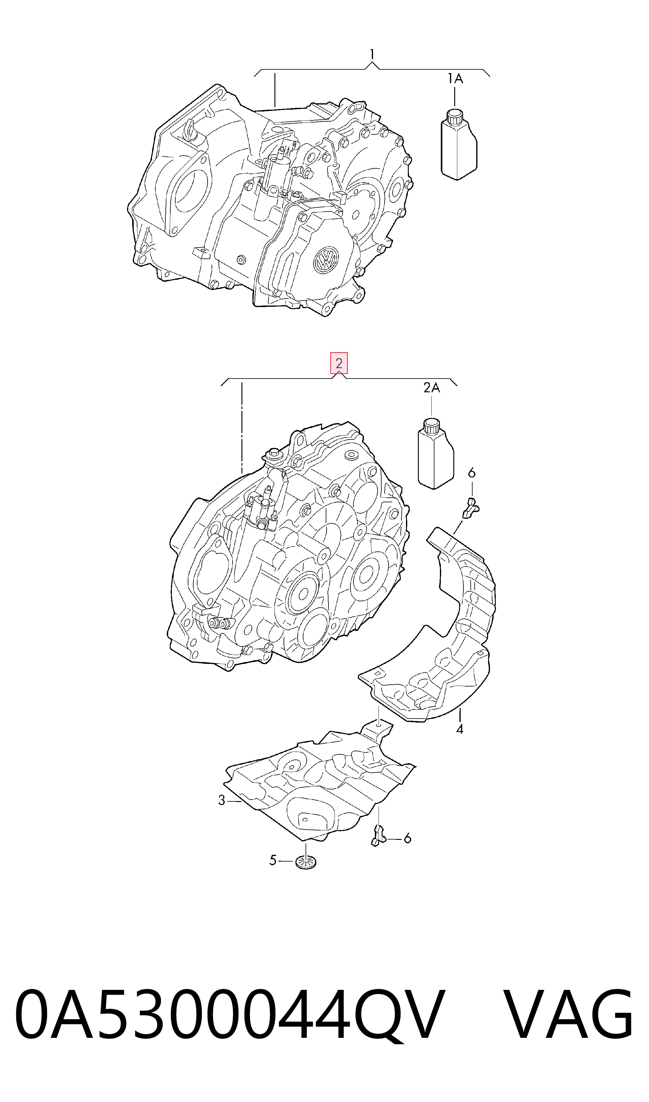 0A5300044QV VAG