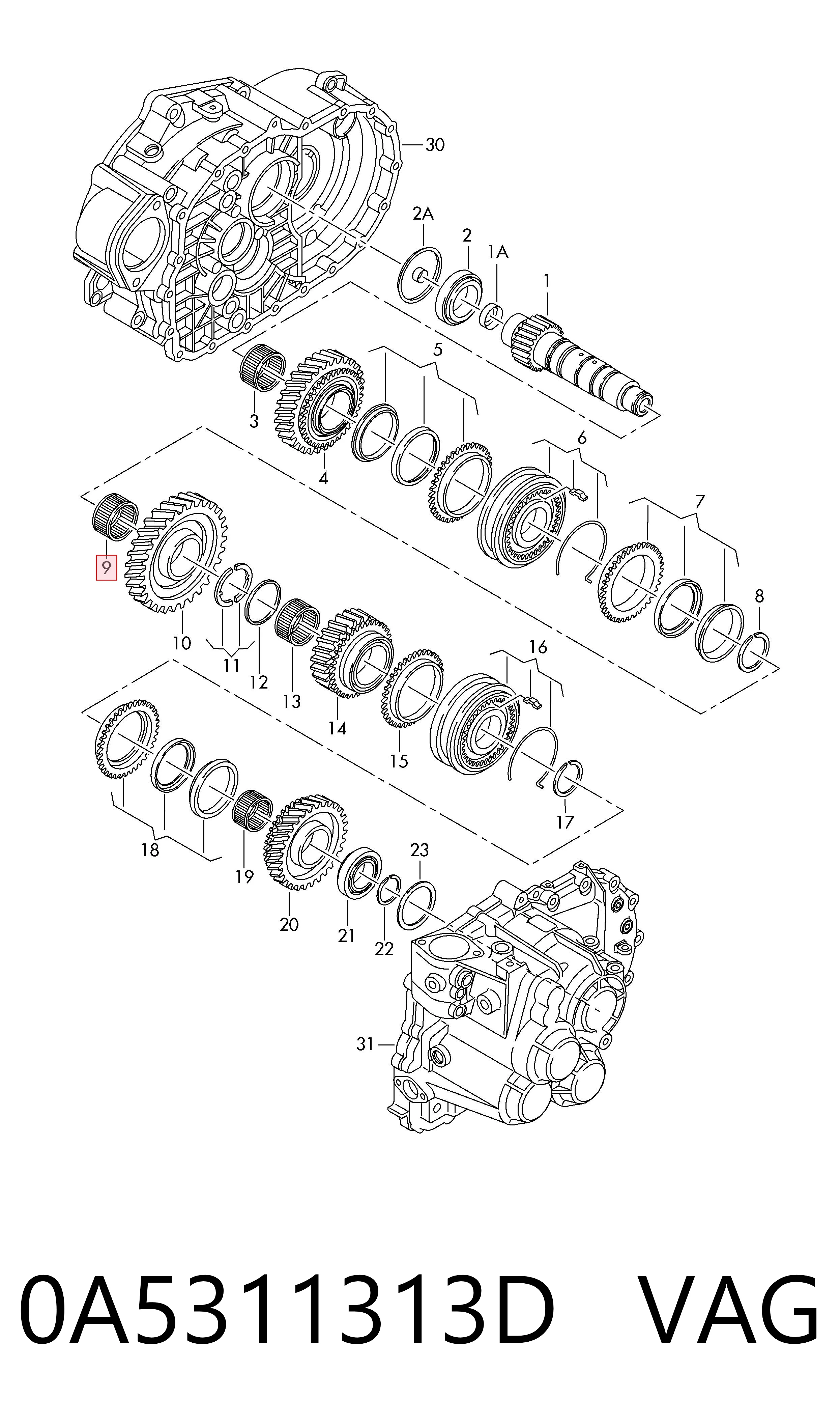0A5311313D VAG