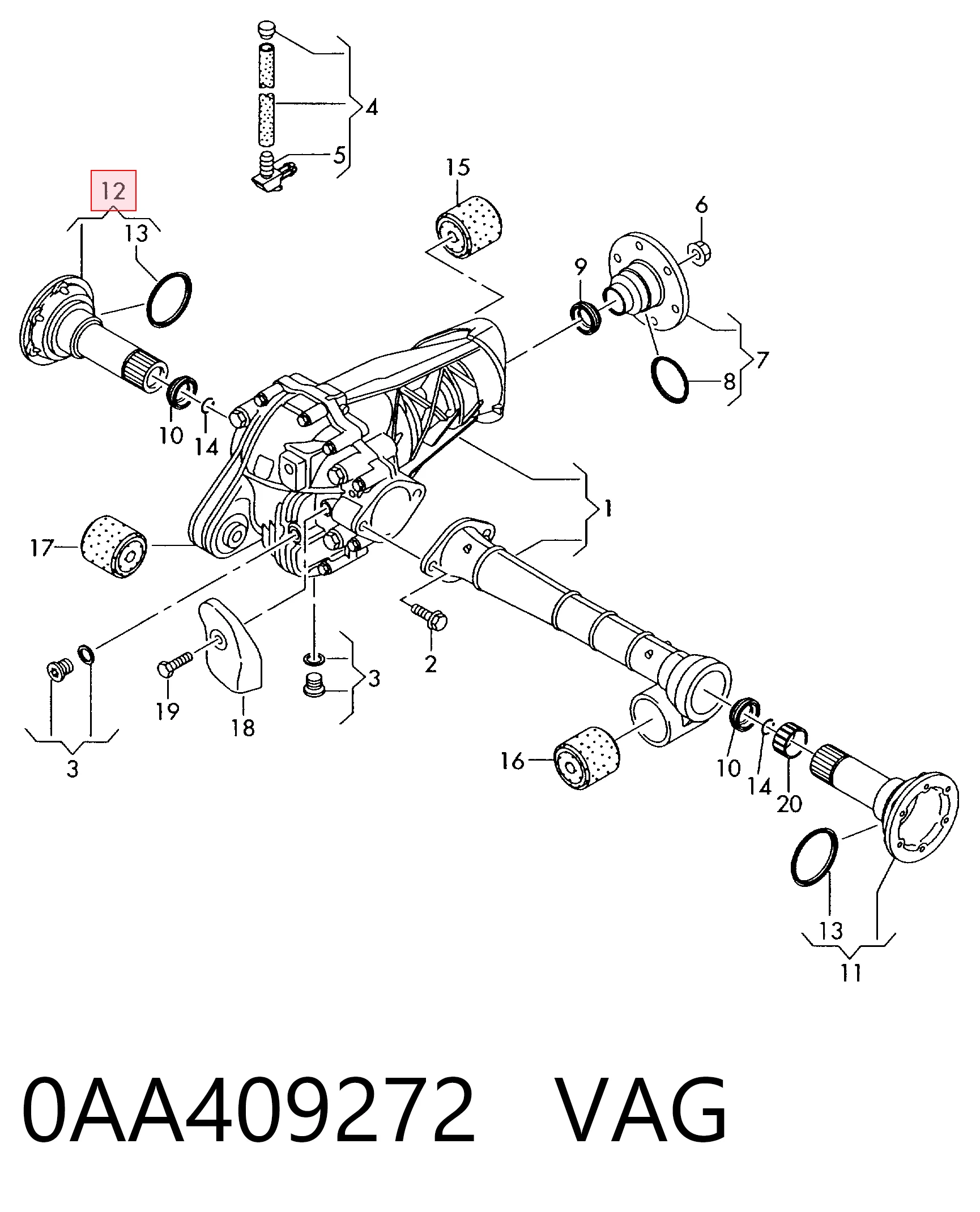 0AA409272 VAG