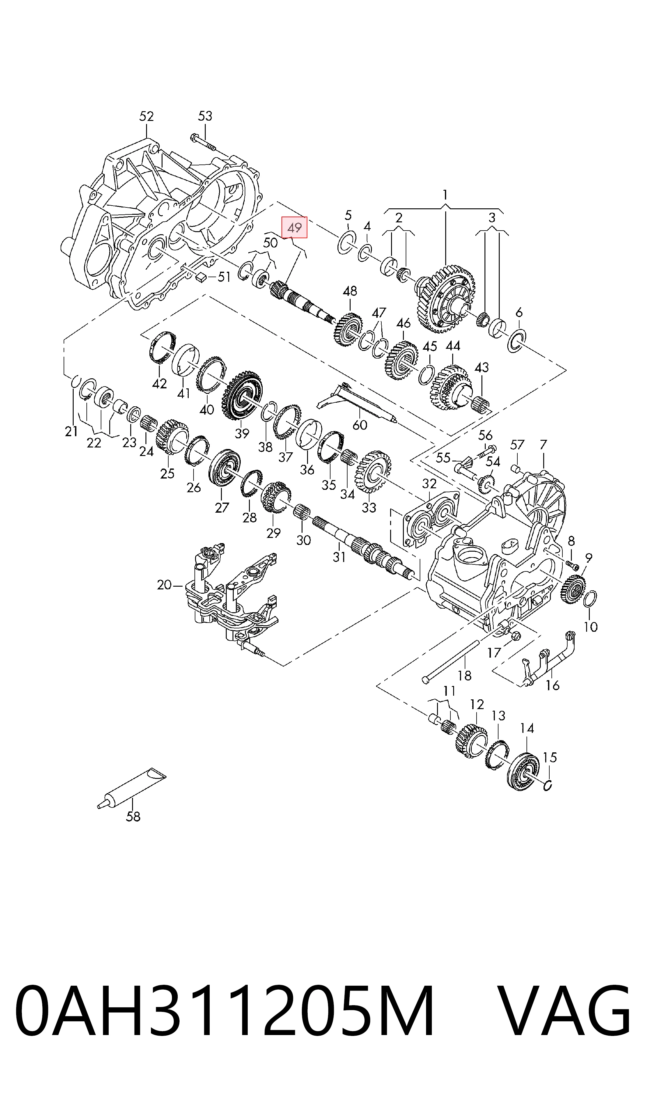  VAG 0AH311205M preço, a partir de 446,80 USD