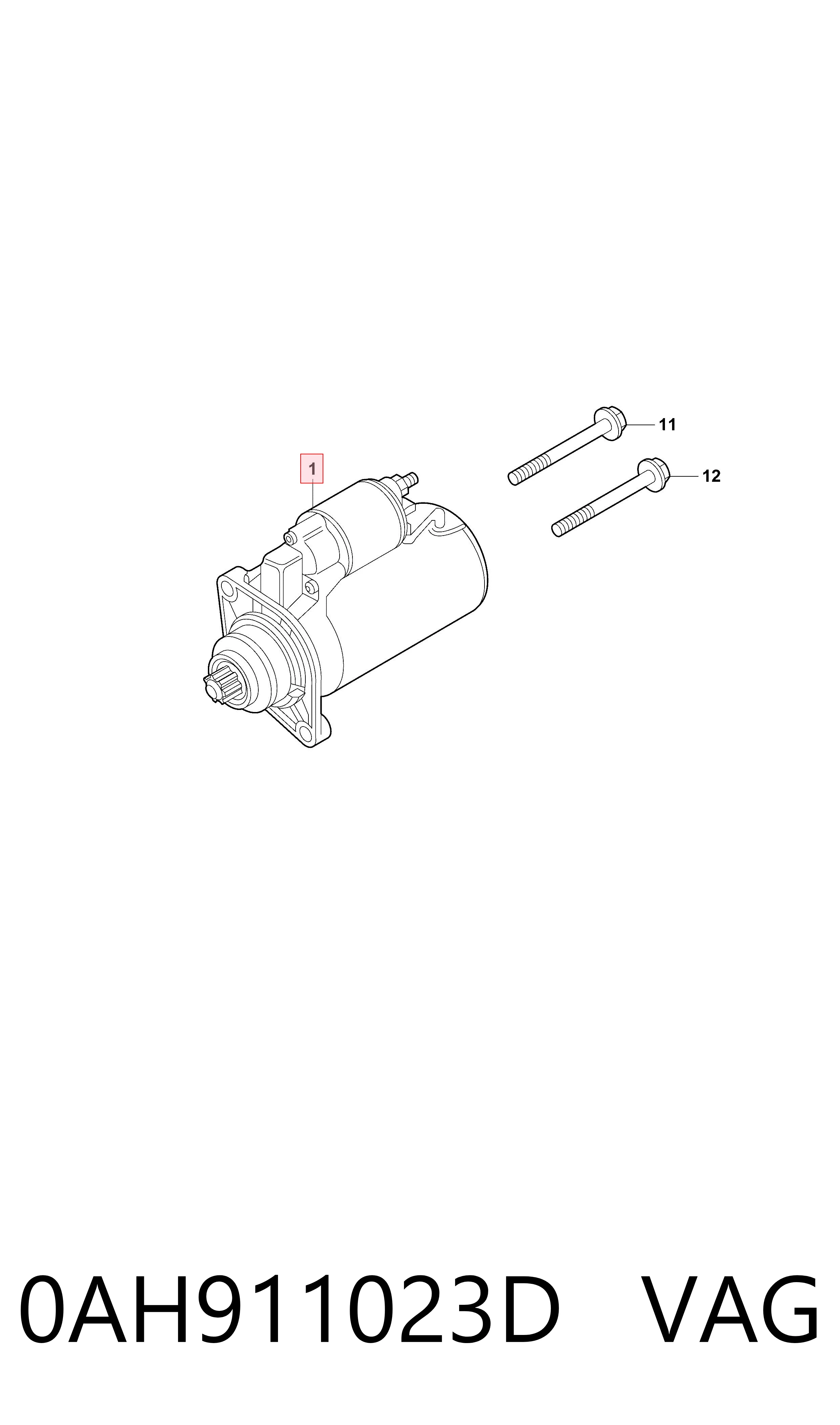 0AH911023D VAG