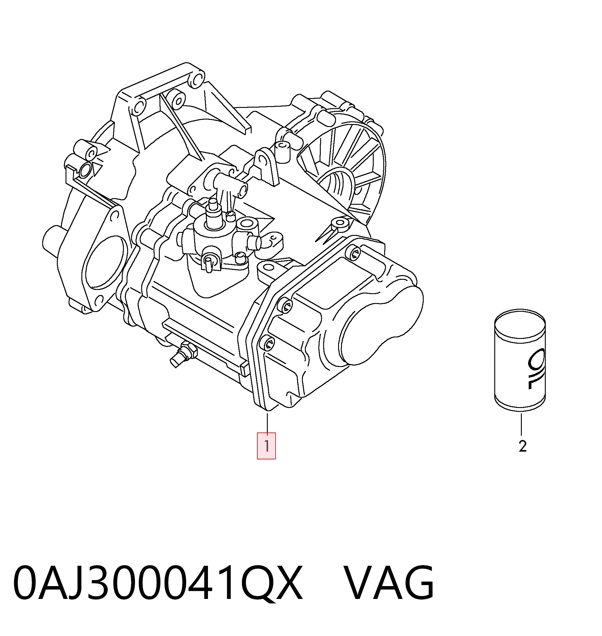 0AJ300041QX VAG