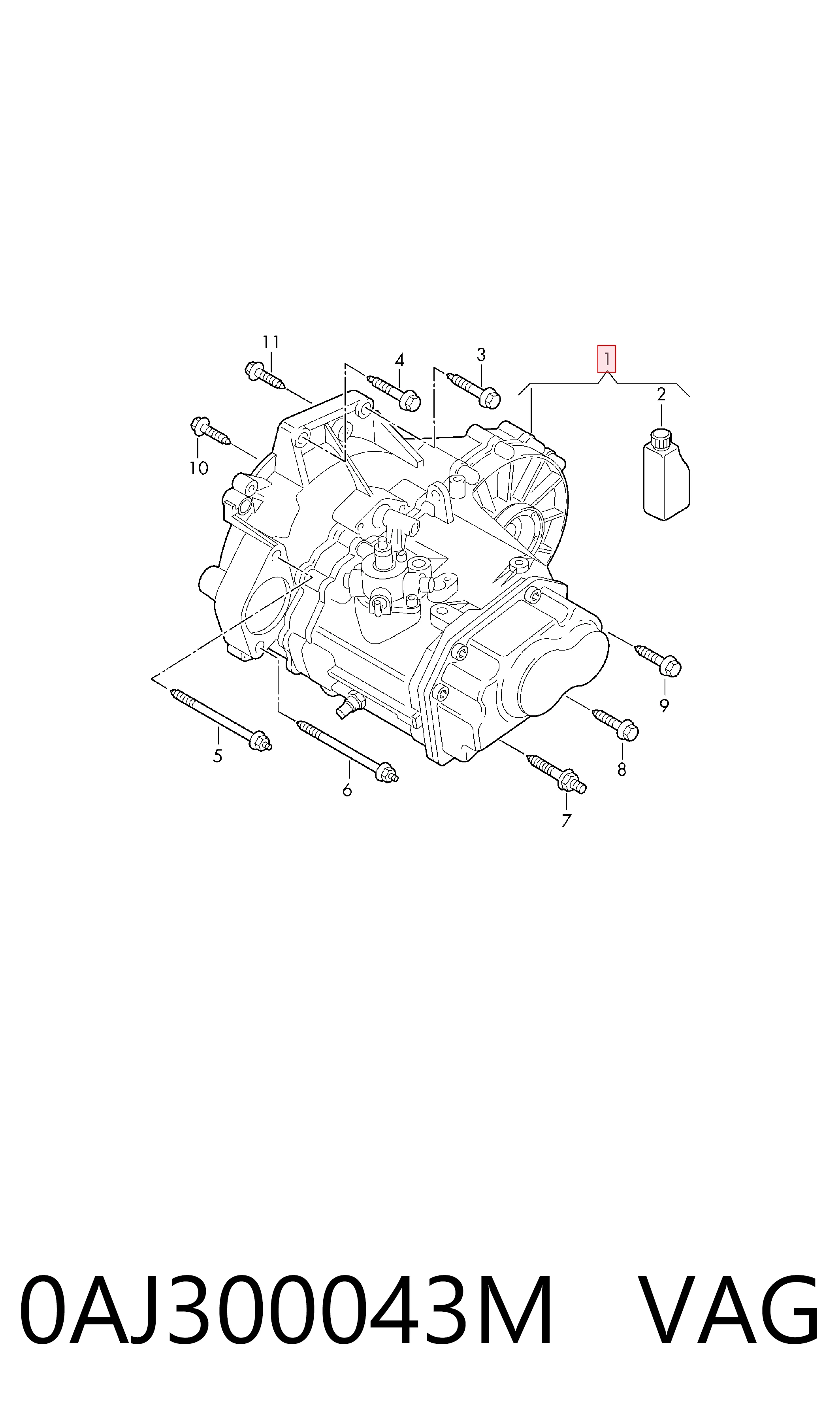 Caixa de Mudança montada (caixa mecânica de velocidades) para Volkswagen T-ROC A11, D11