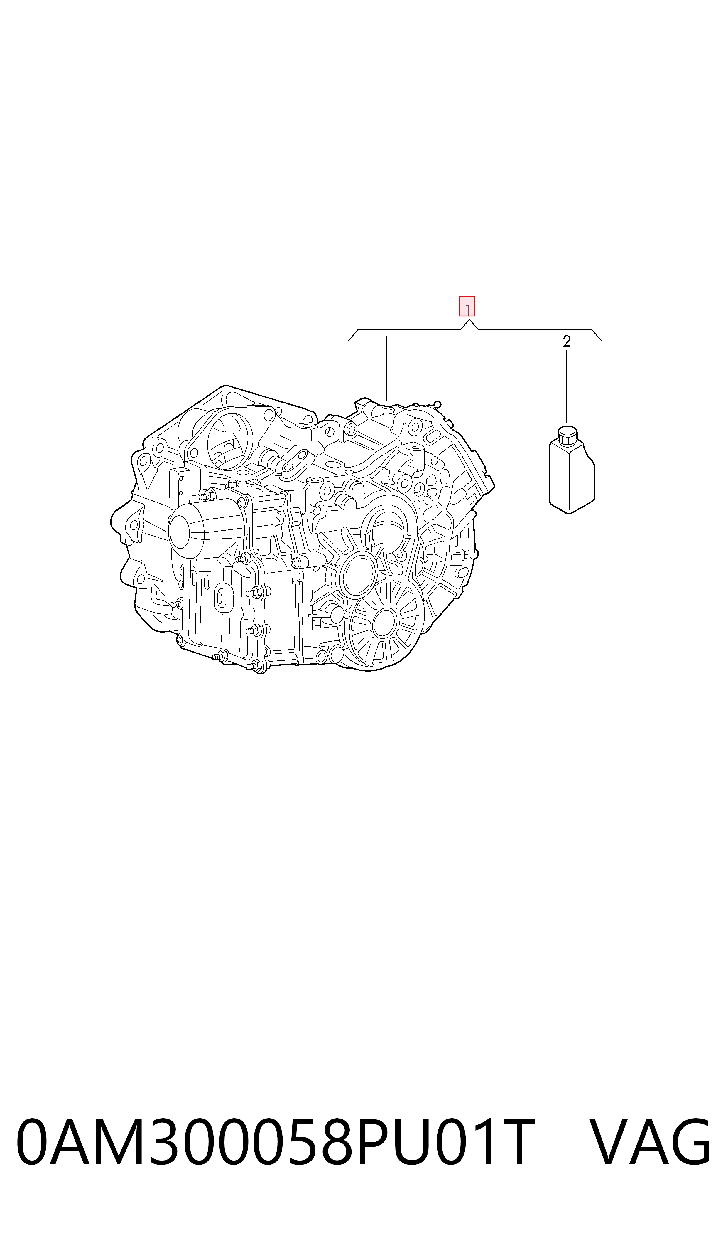 0AM300058PU01T VAG