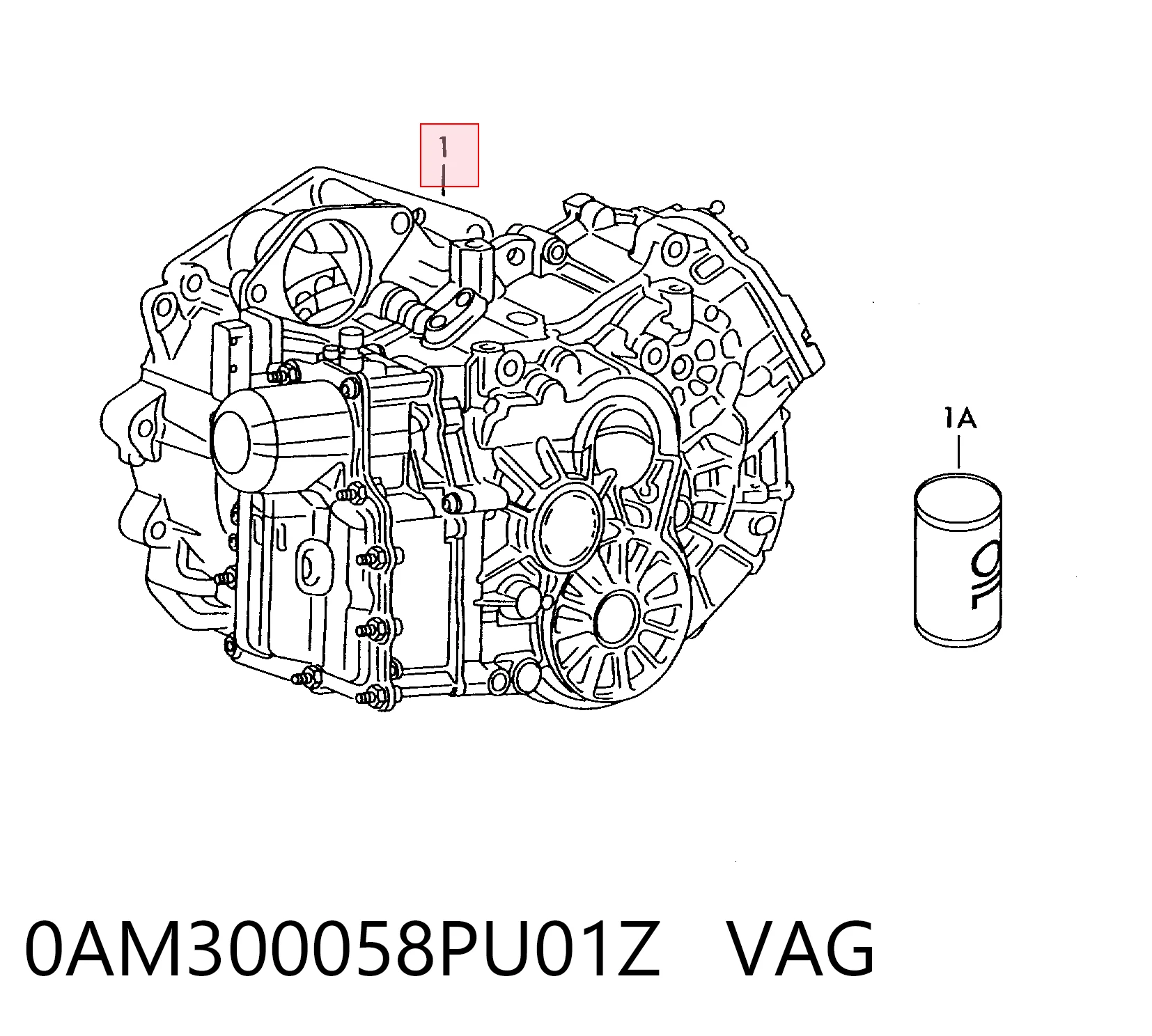 0AM300058PU01Z VAG