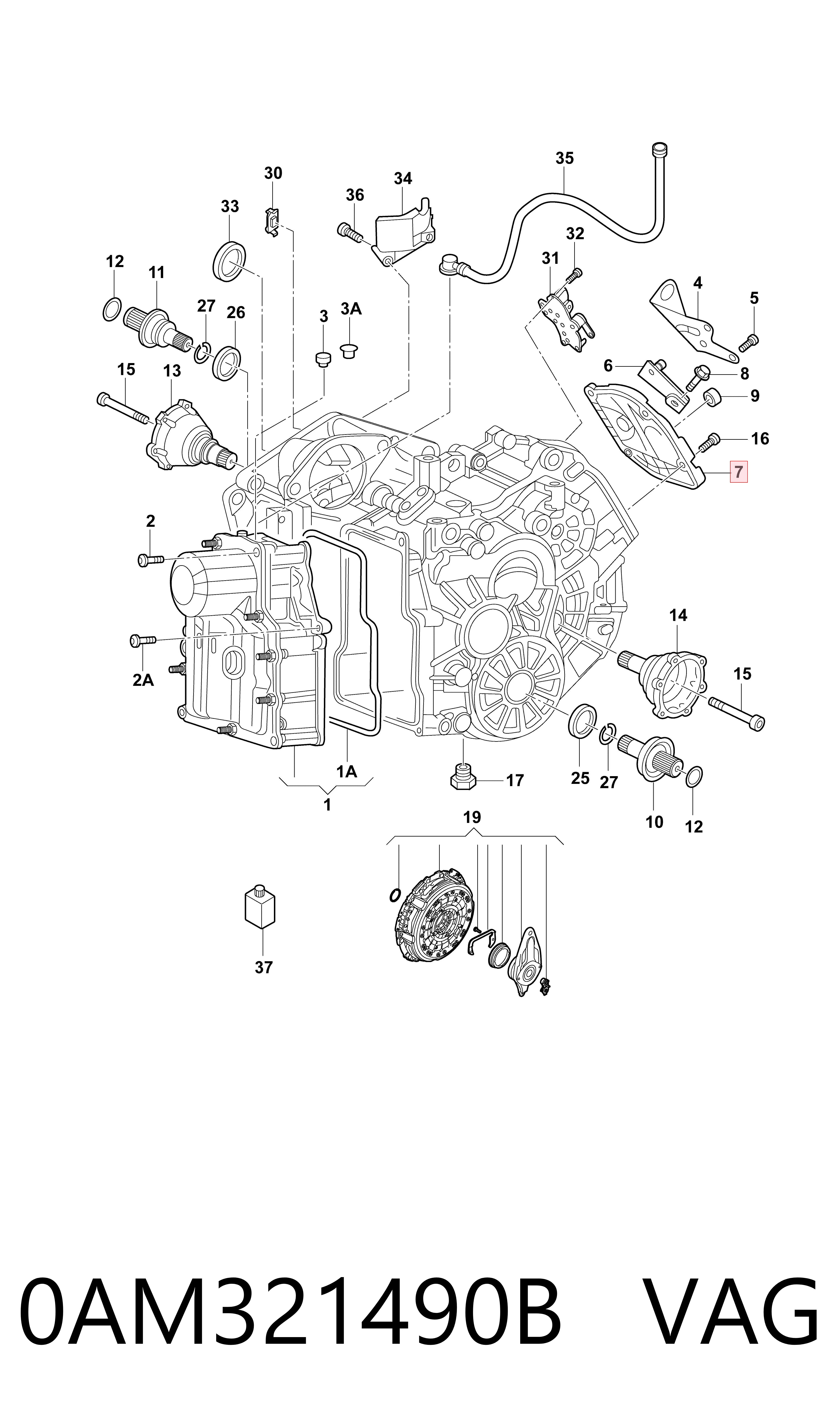 0AM321490B VAG