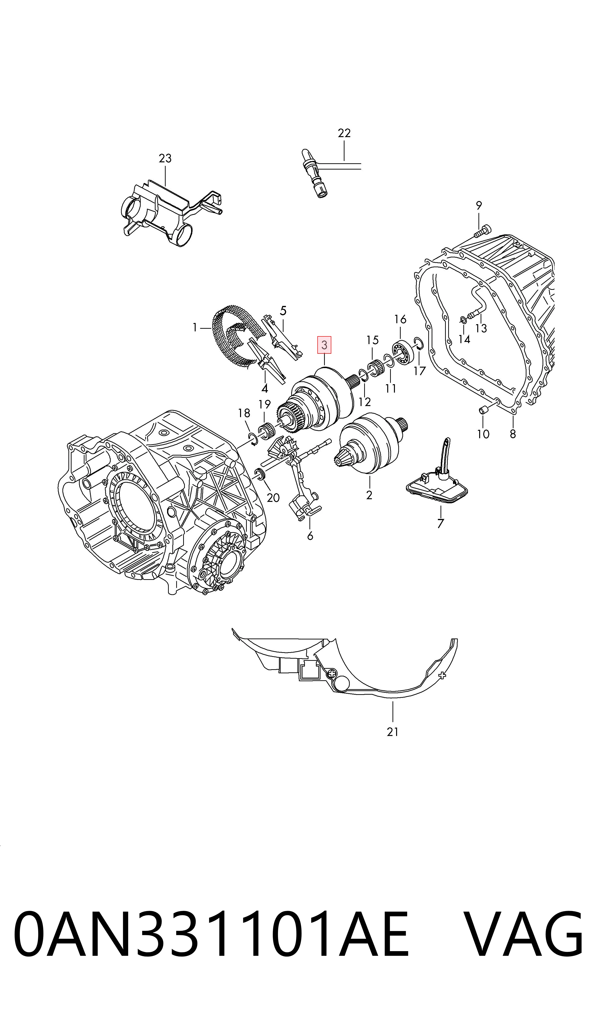 0AN331101AE VAG