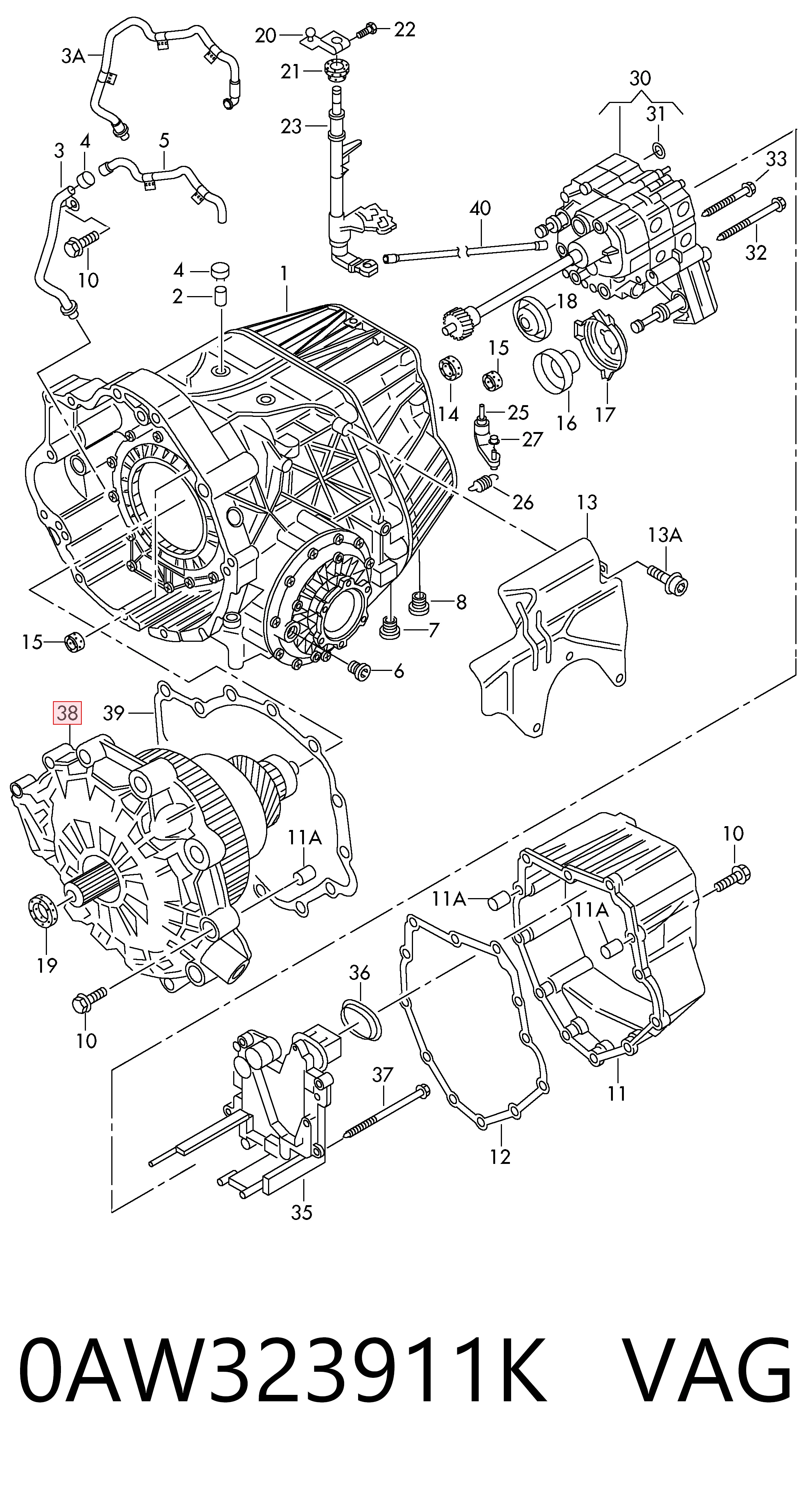 0AW323911K VAG