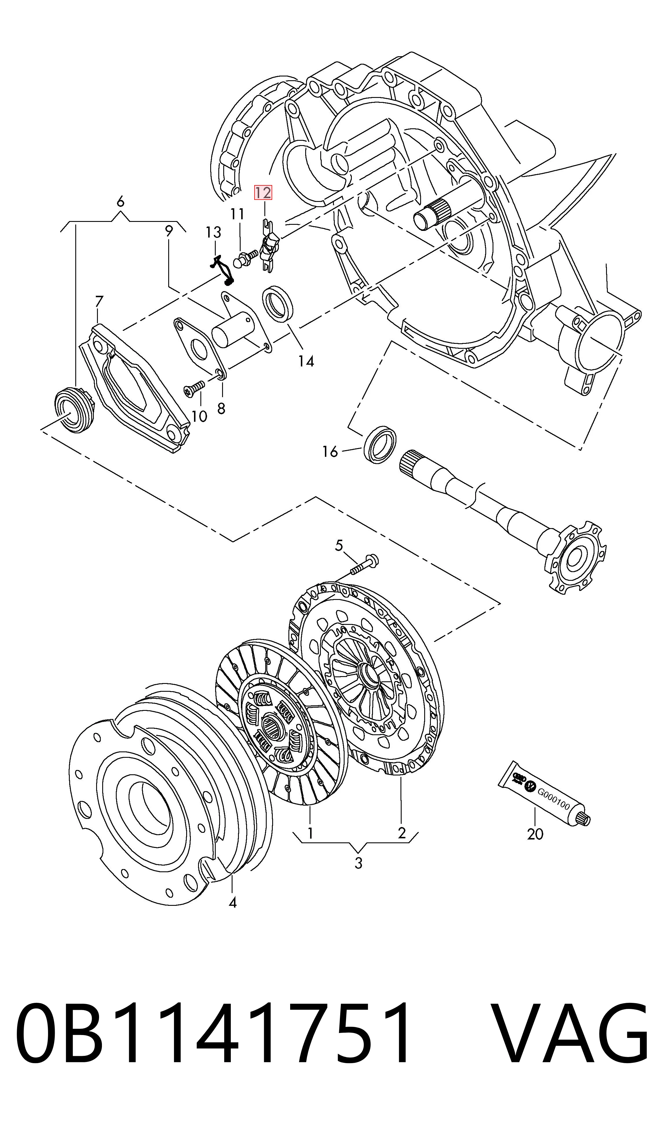 0B1141751 VAG 