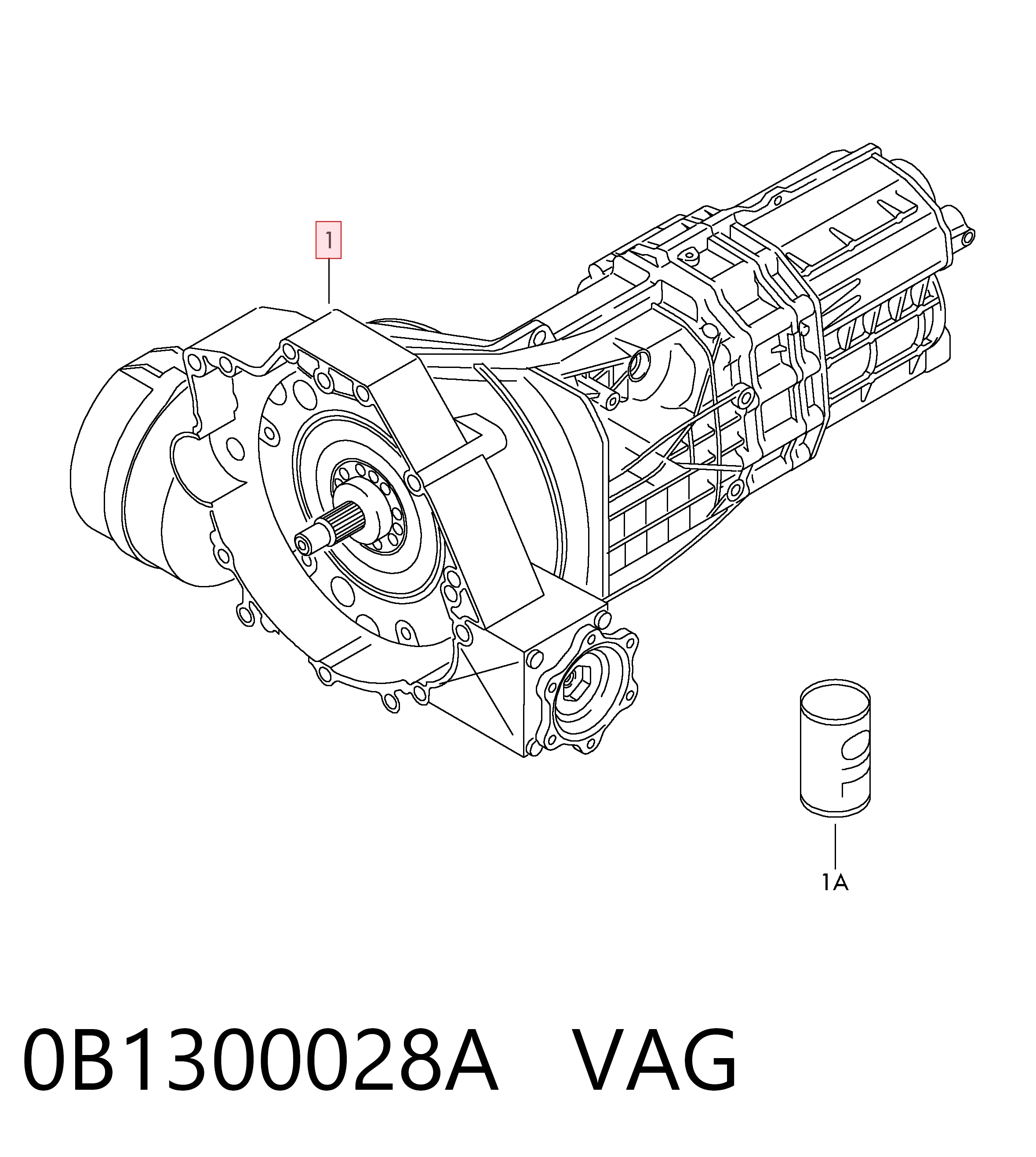 0B1300028A VAG
