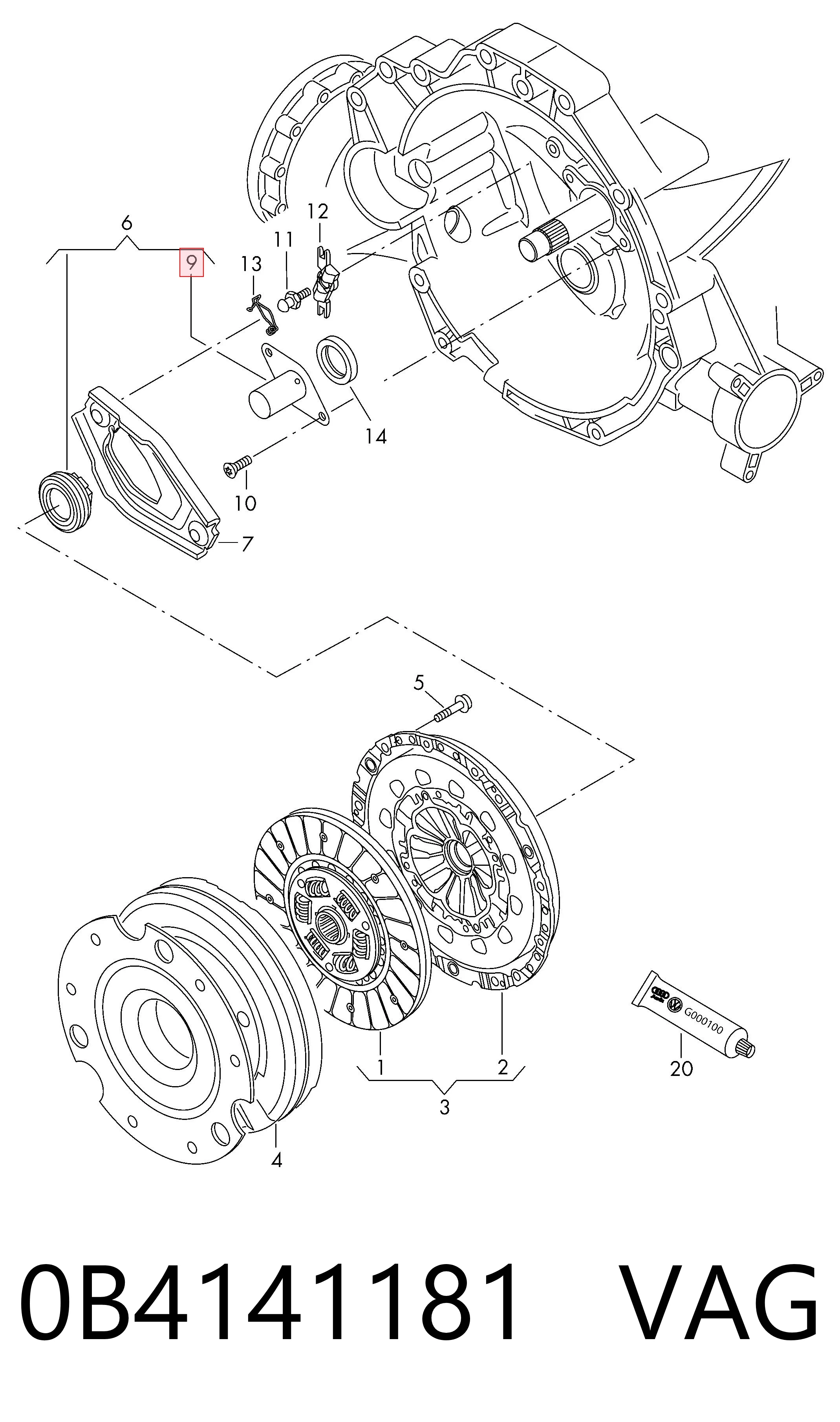 0B4141181 VAG