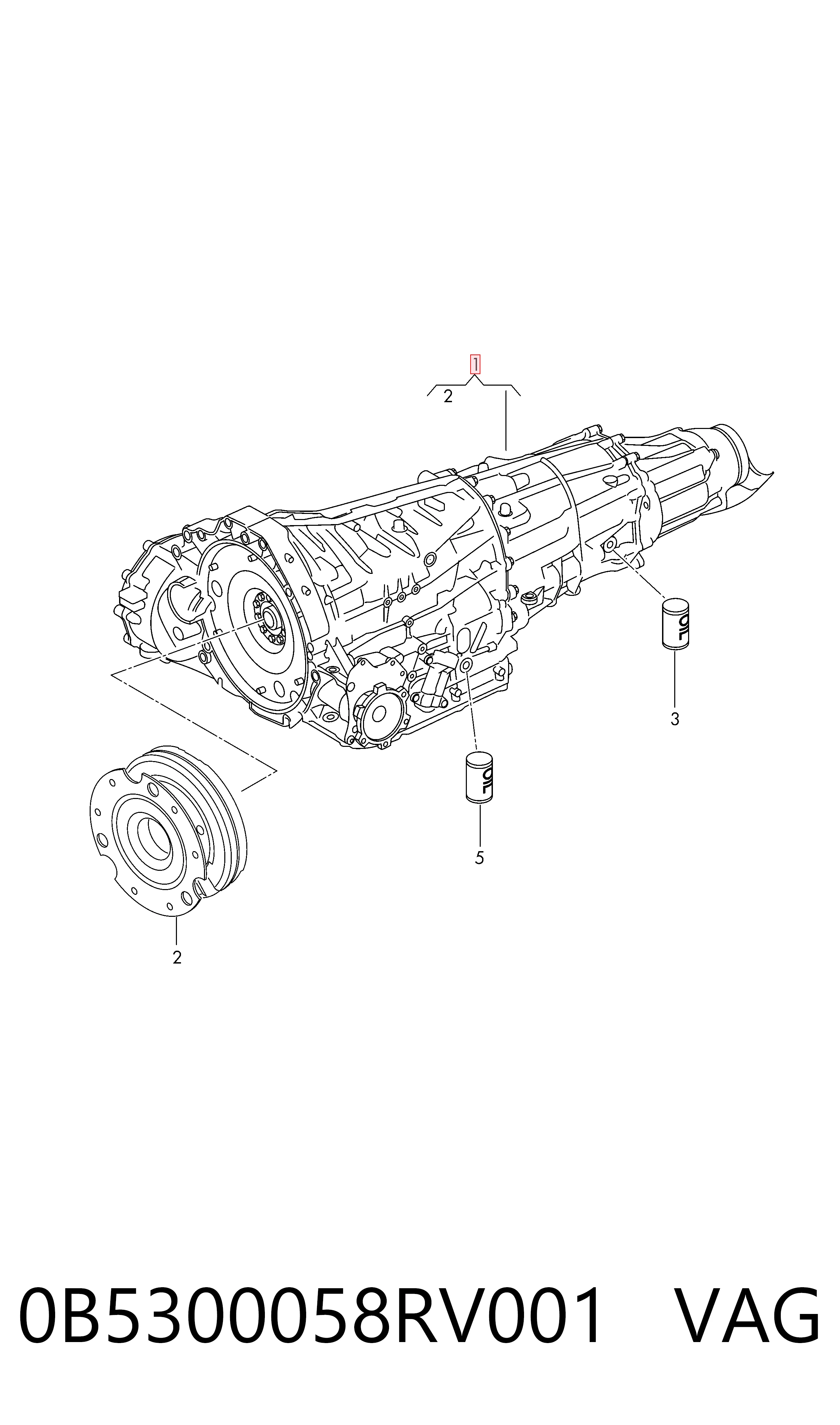 0B5300058RV001 VAG