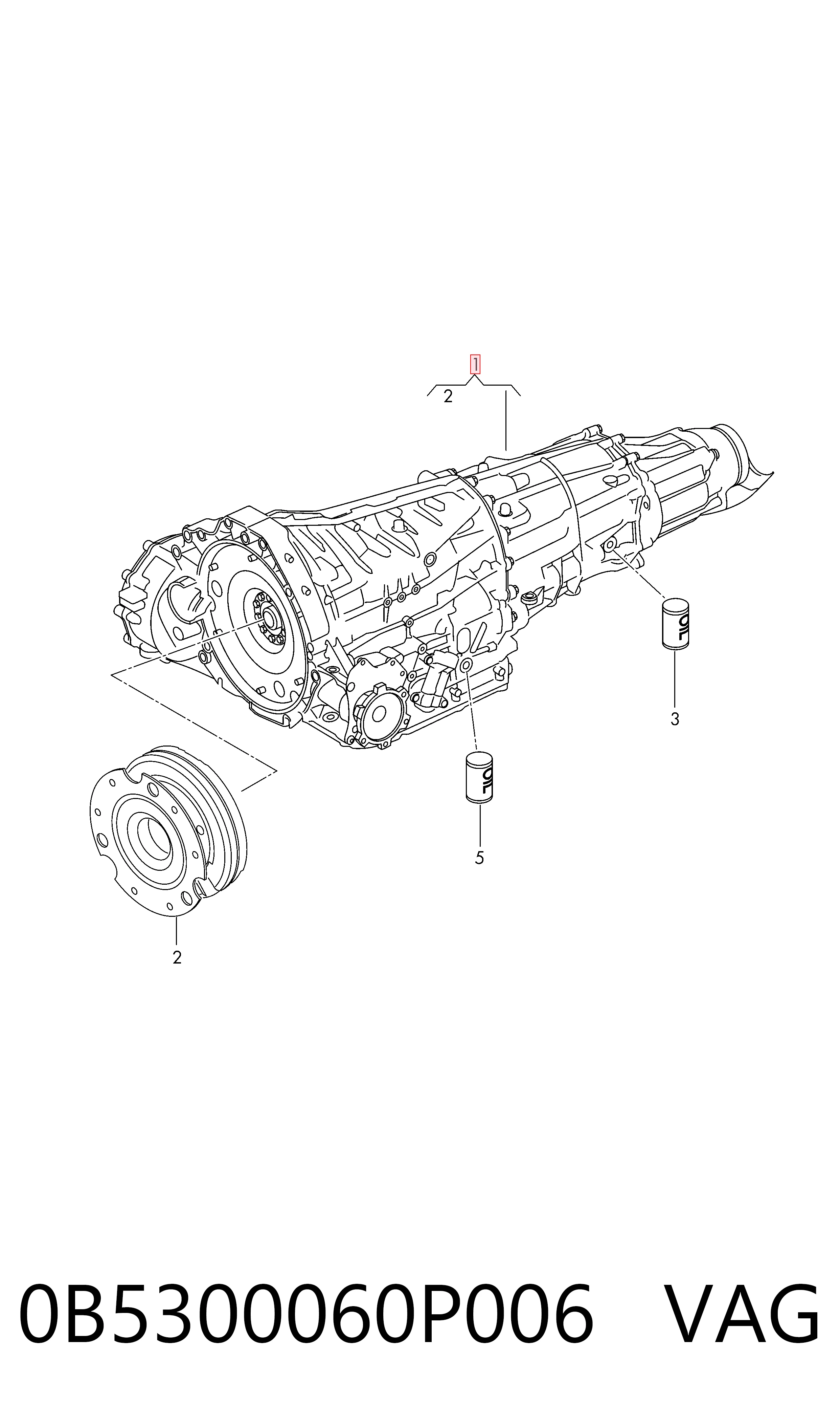 Compre Caixa Automática de Mudança montada Audi Q5 