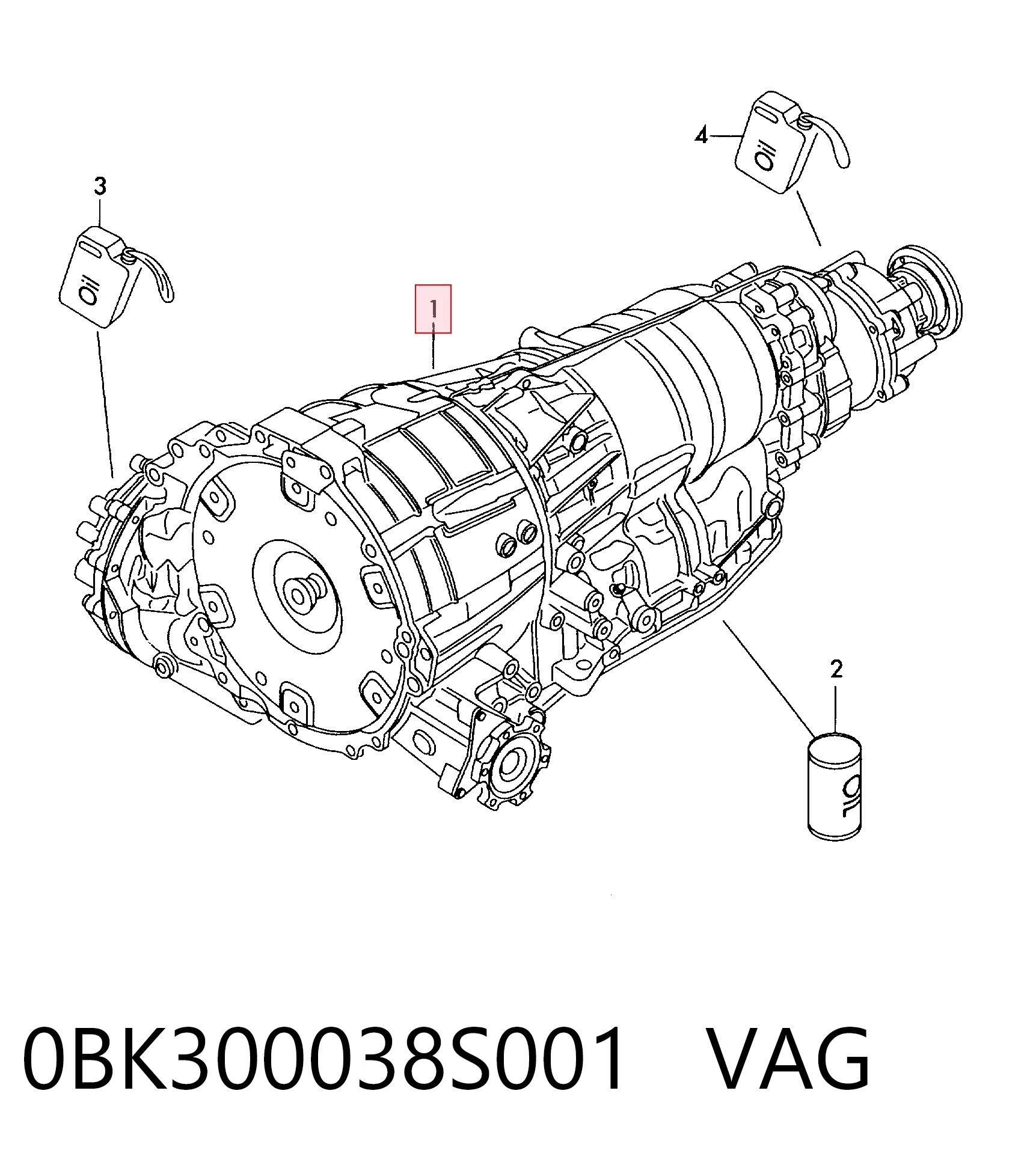  Caixa Automática de Mudança montada Audi A6 C7 sedan (4G2, 4GC) (2010 - 2019) C7