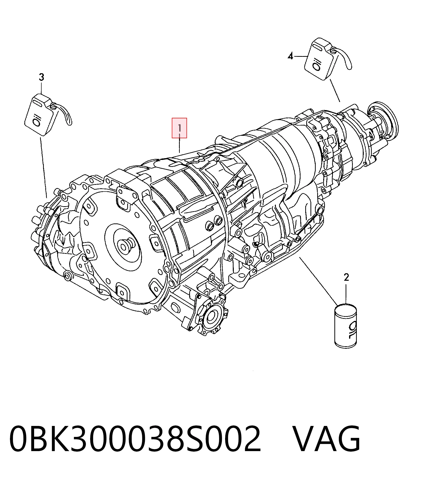 Compre Caixa Automática de Mudança montada Audi A6 