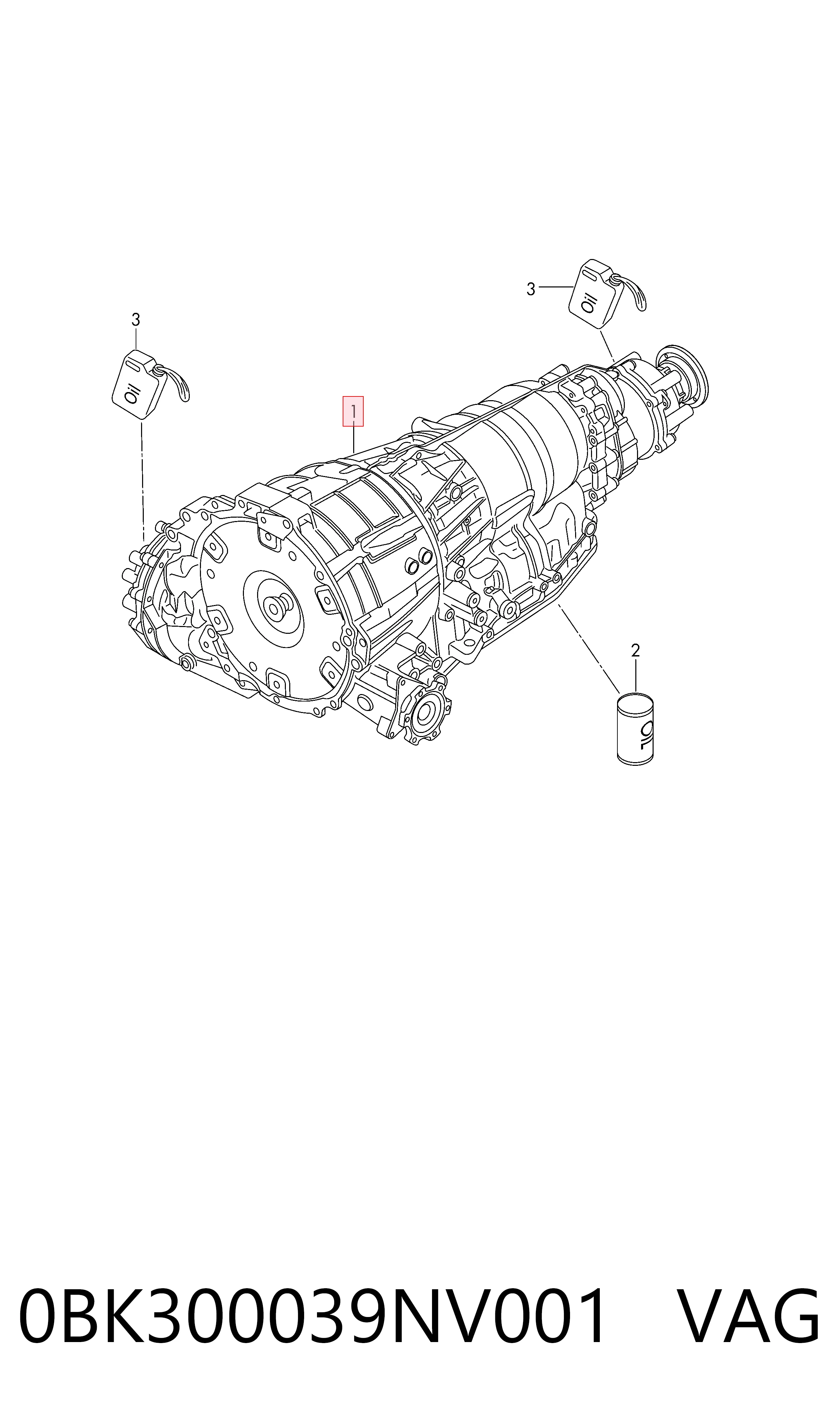 0BK300039NV001 VAG