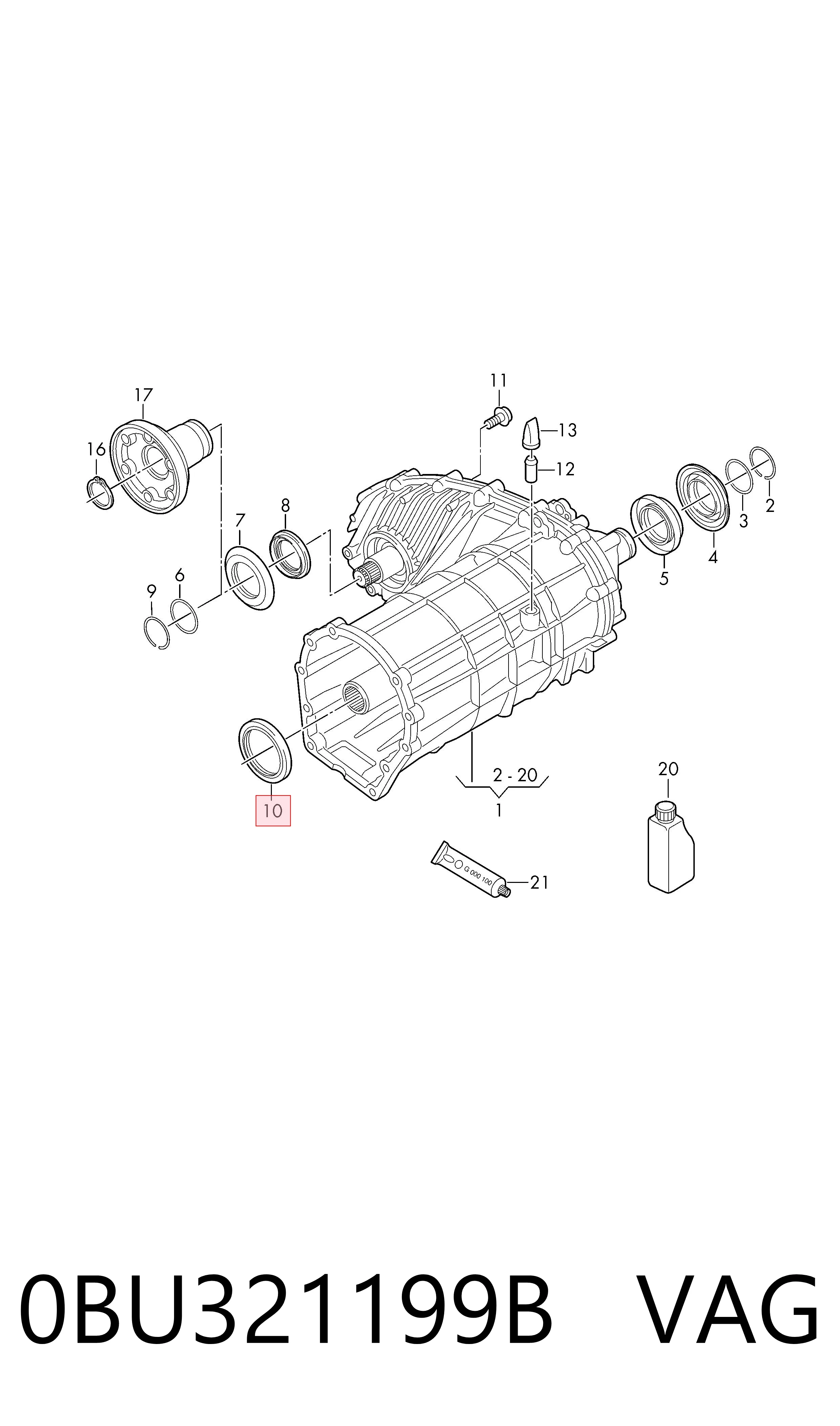 0BU321199B VAG