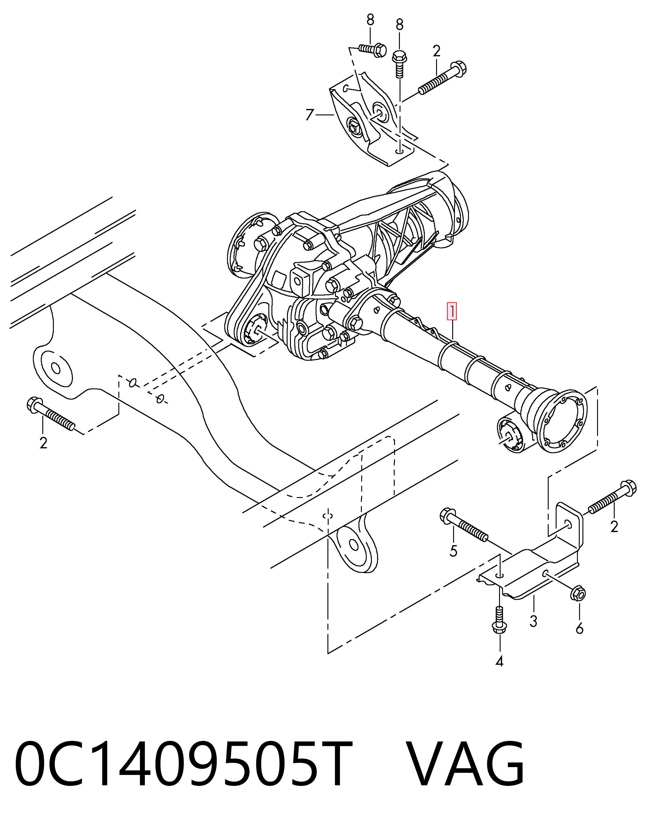 0C1409505T VAG