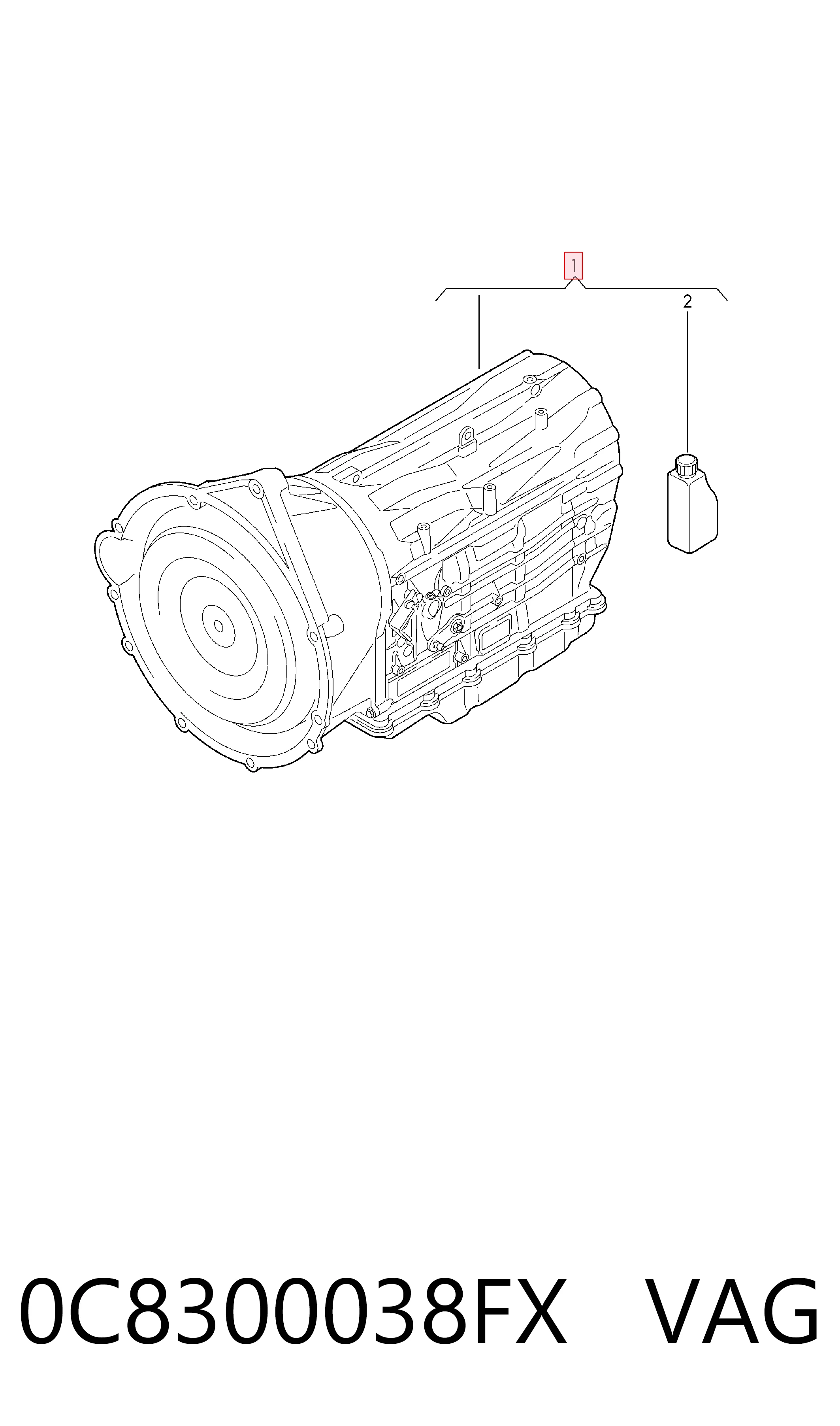 0C8300038FX VAG
