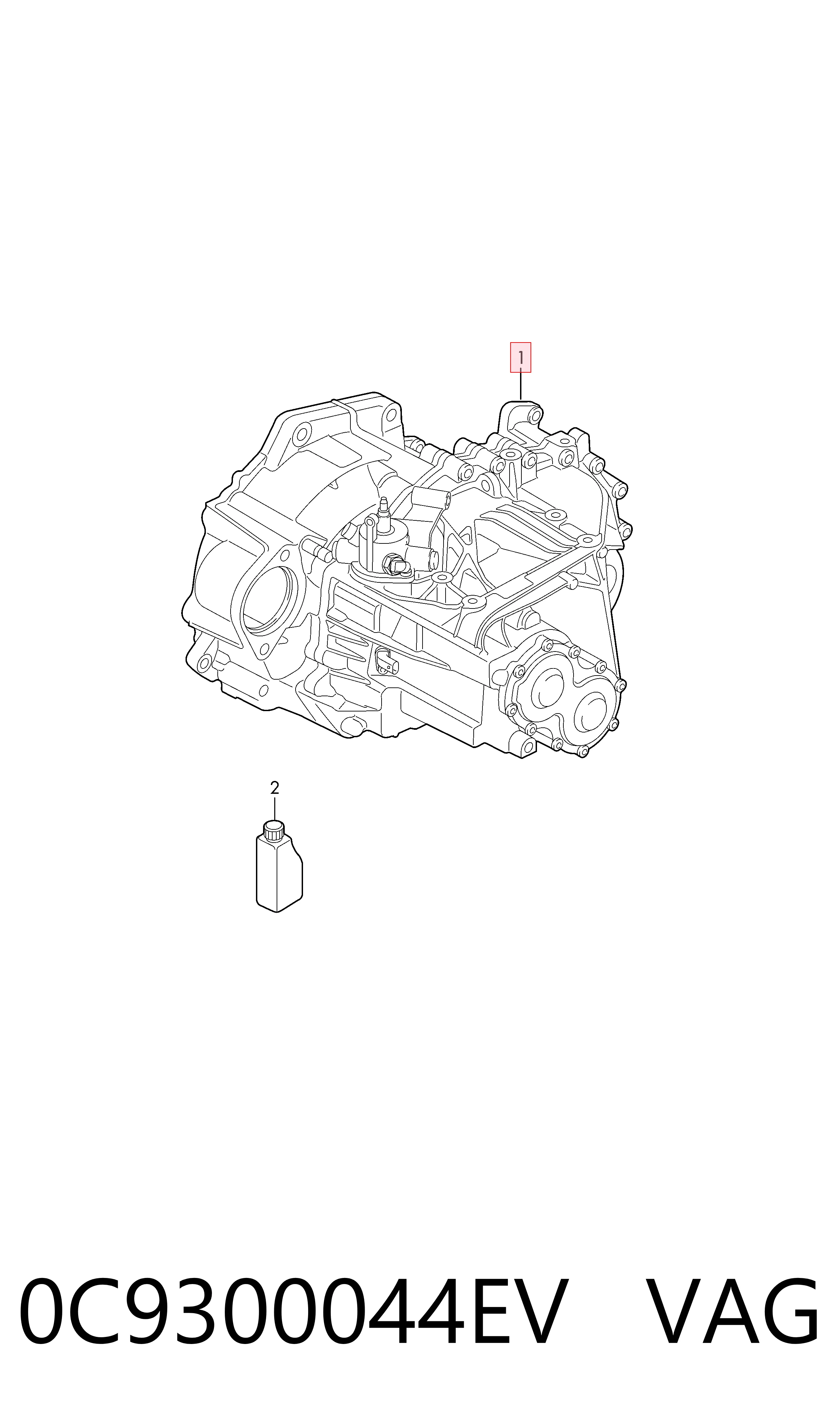 0C9300044EV VAG