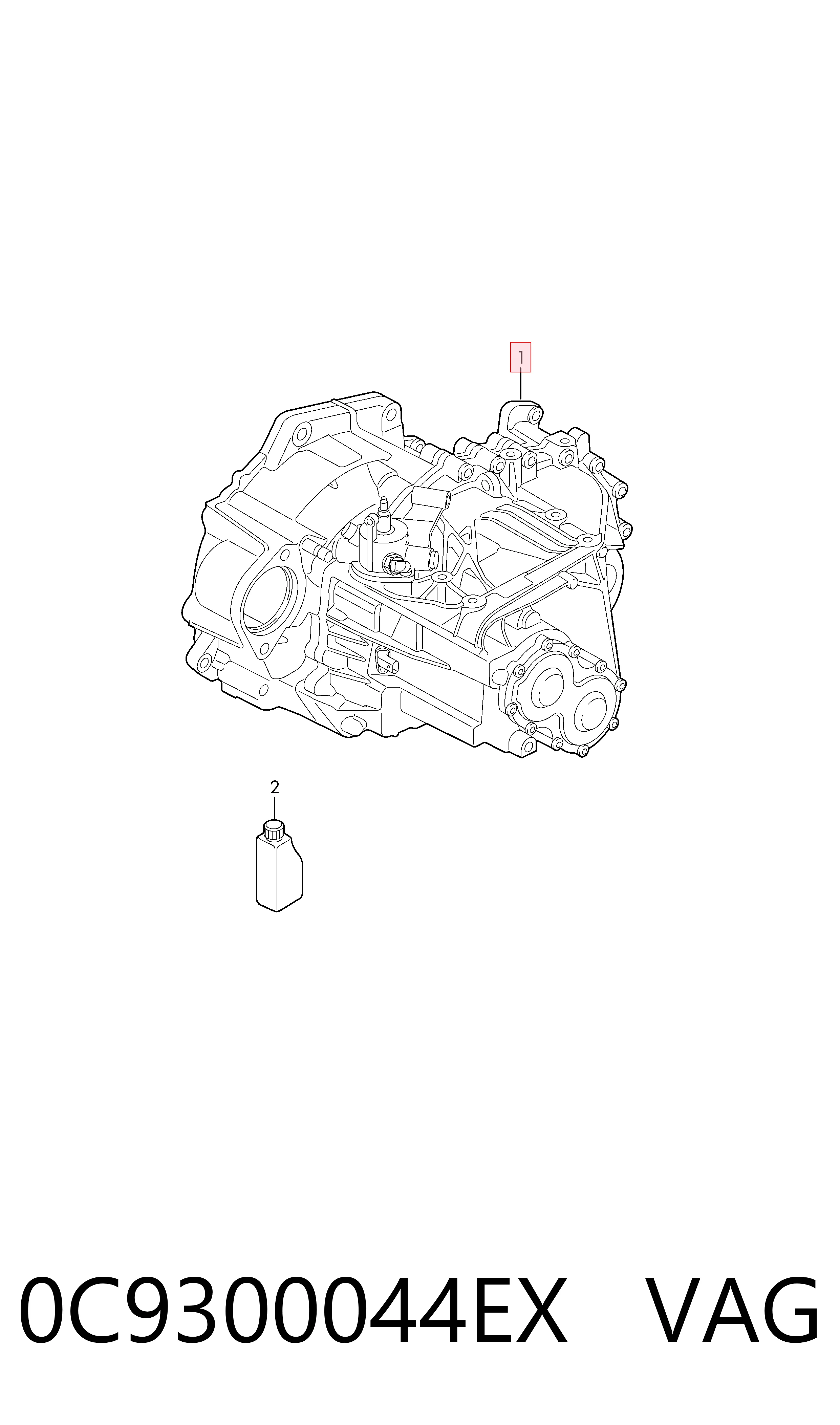 0C9300044EX VAG