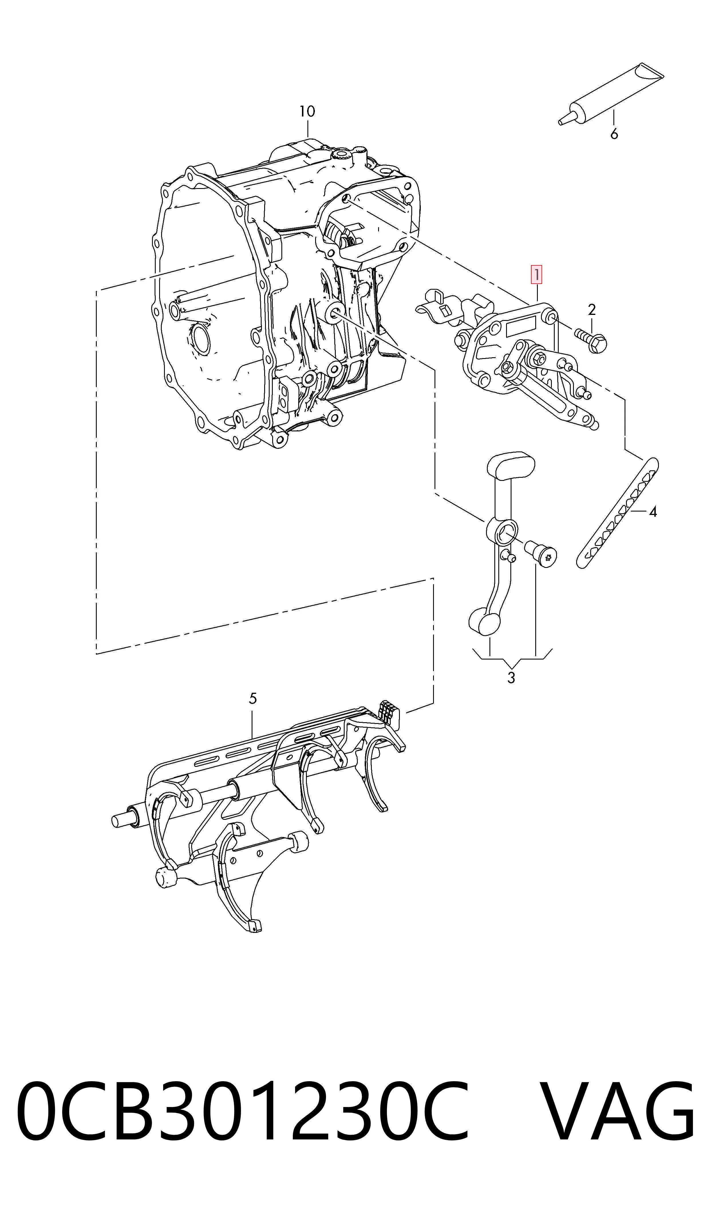 0CB301230C VAG 
