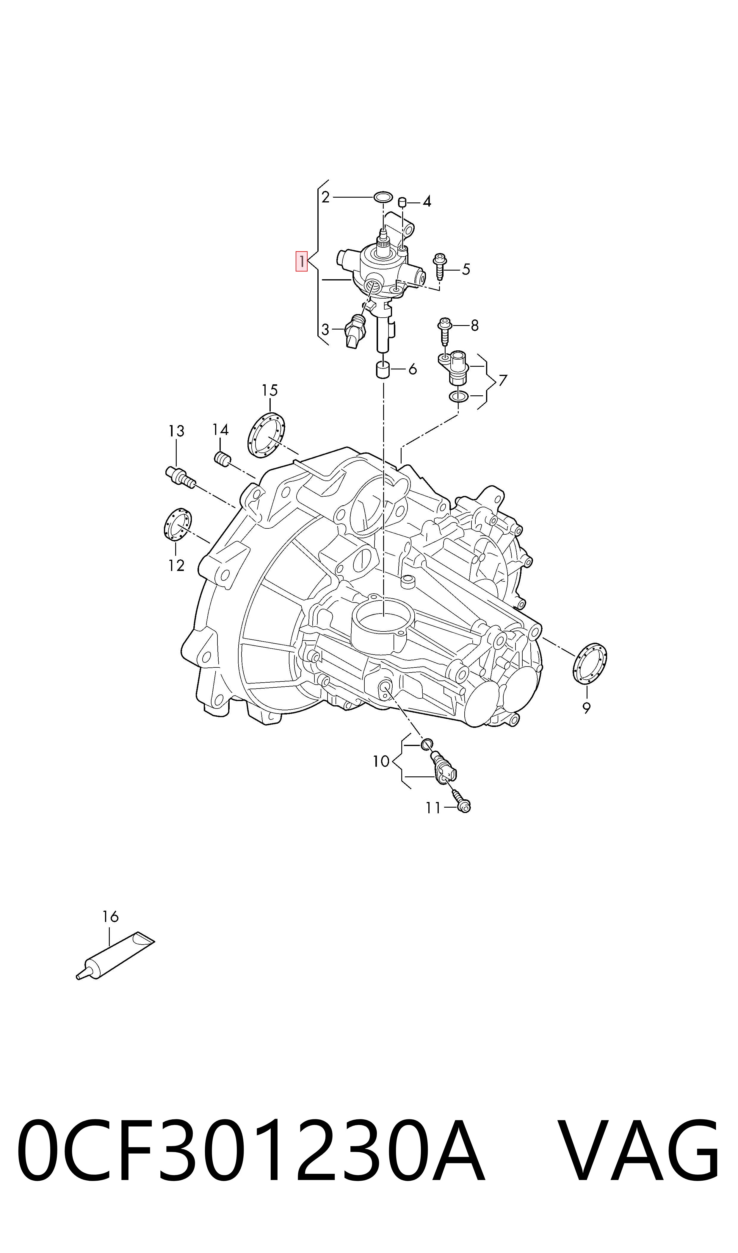 0CF301230A VAG