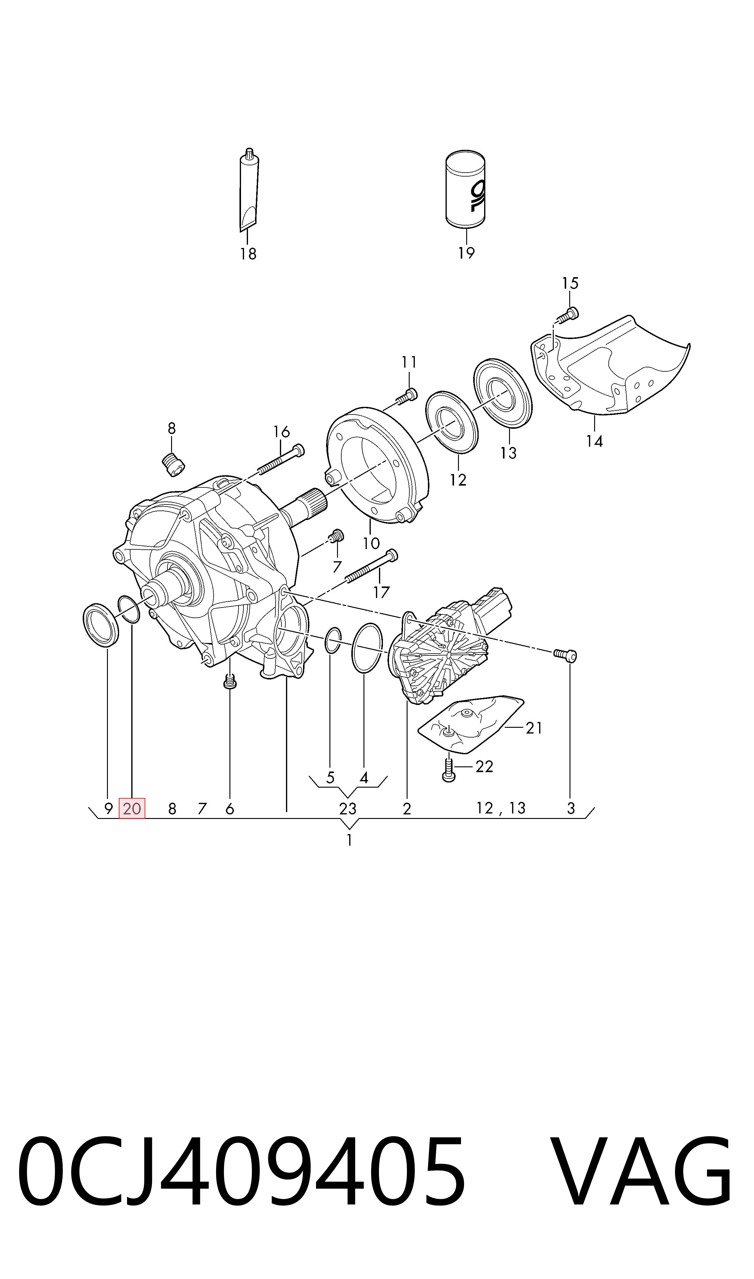 0CJ409405 VAG 