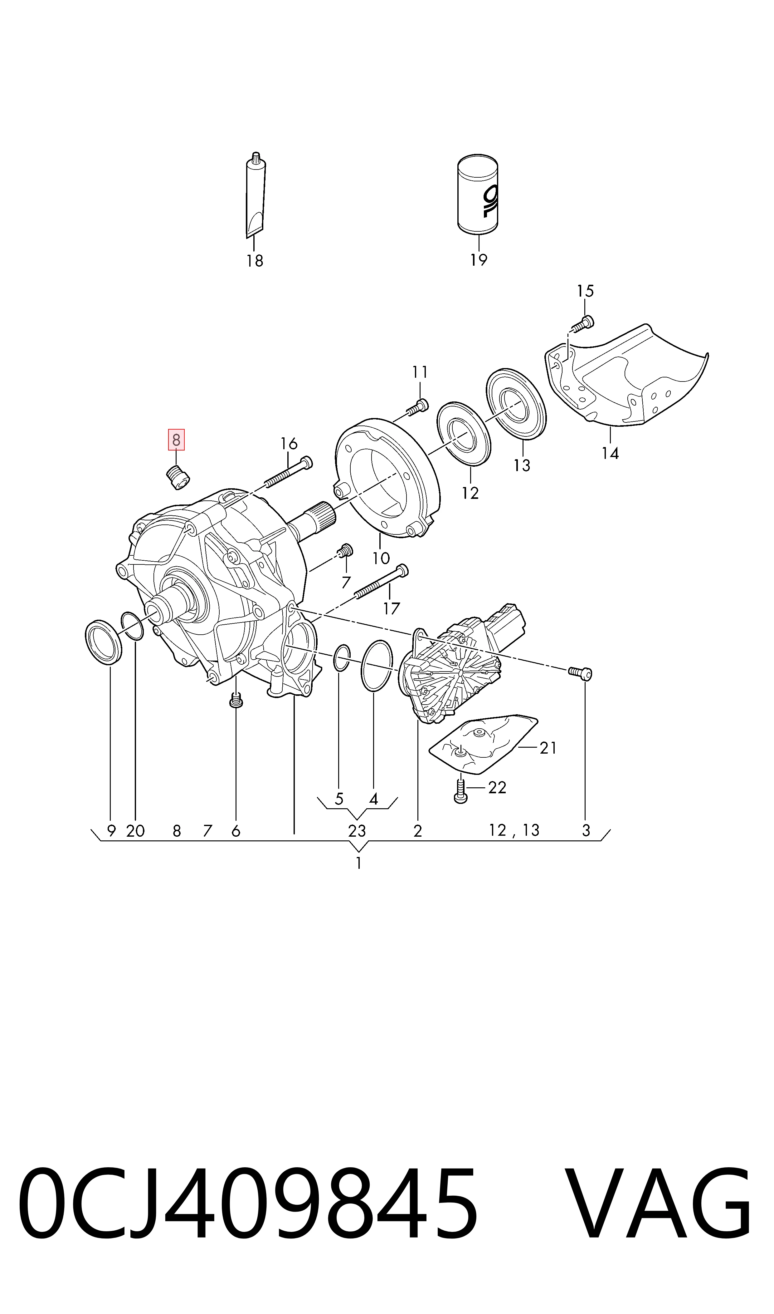 0CJ409845 VAG